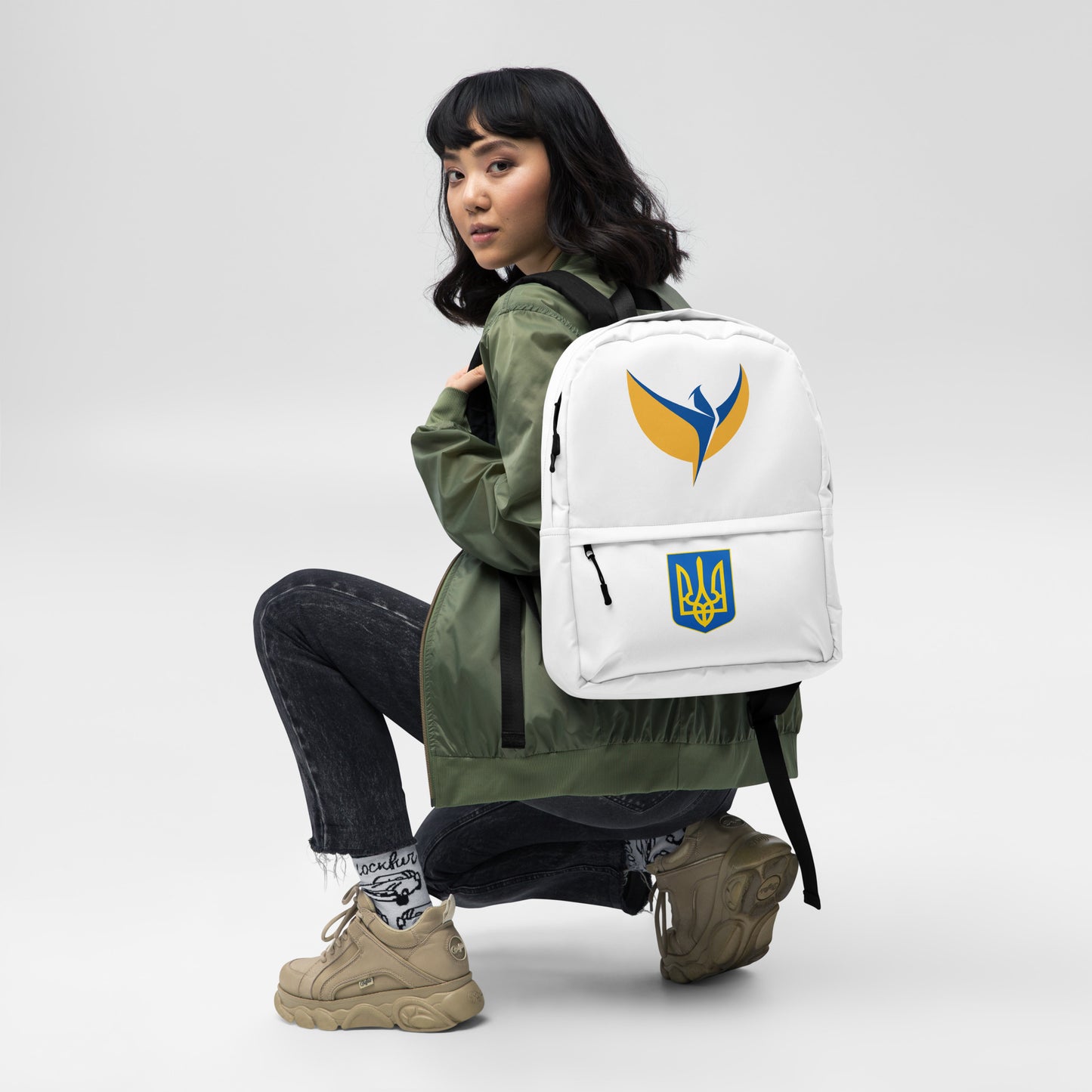 White Backpack - Phoenix