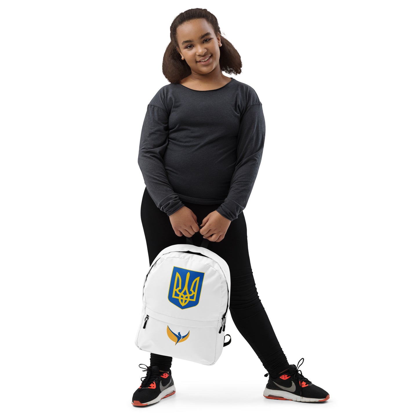 White Backpack - Trident