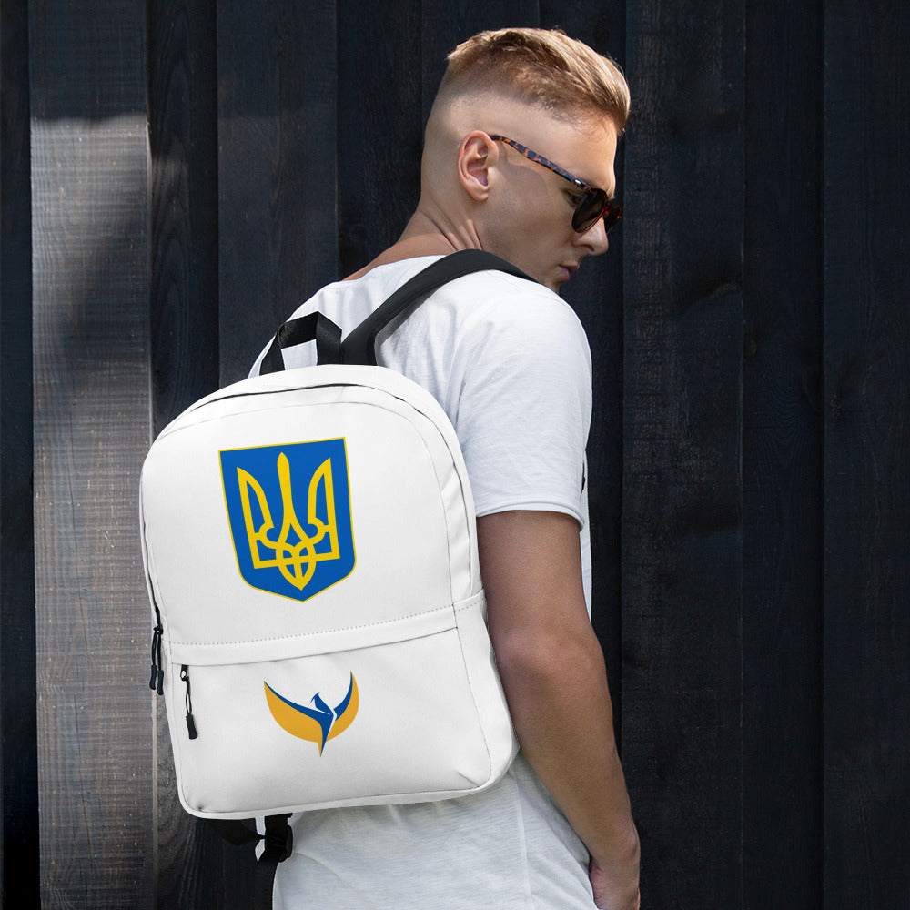 White Backpack - Trident