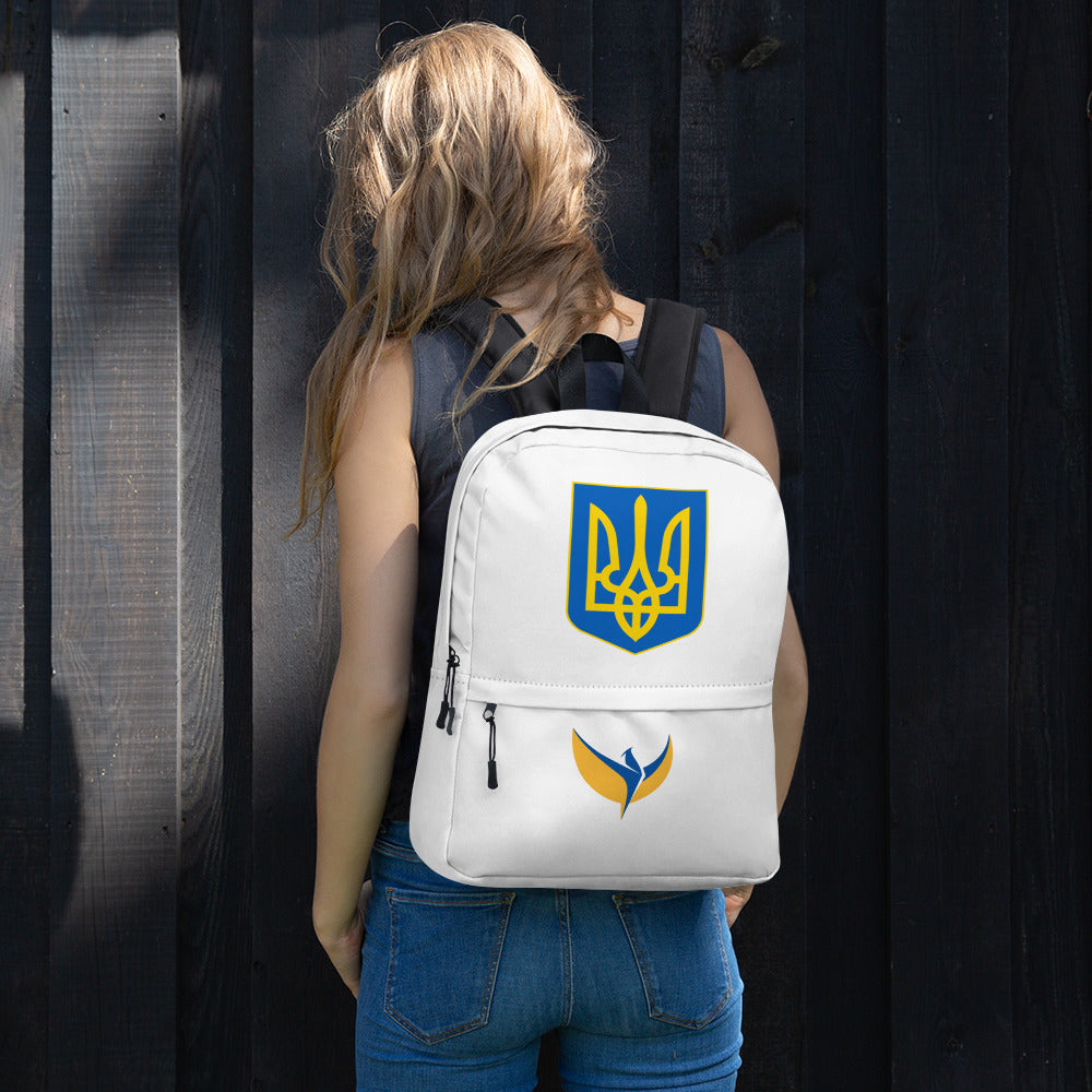 White Backpack - Trident