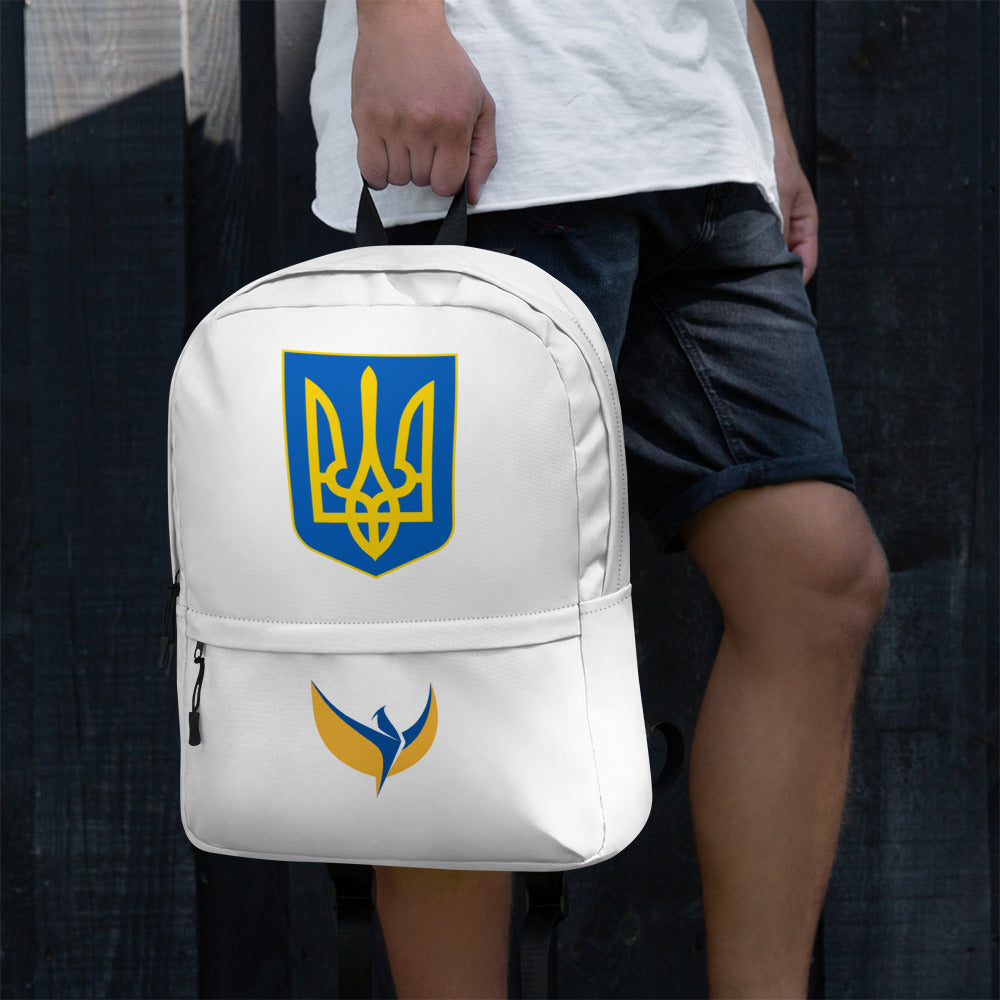 White Backpack - Trident