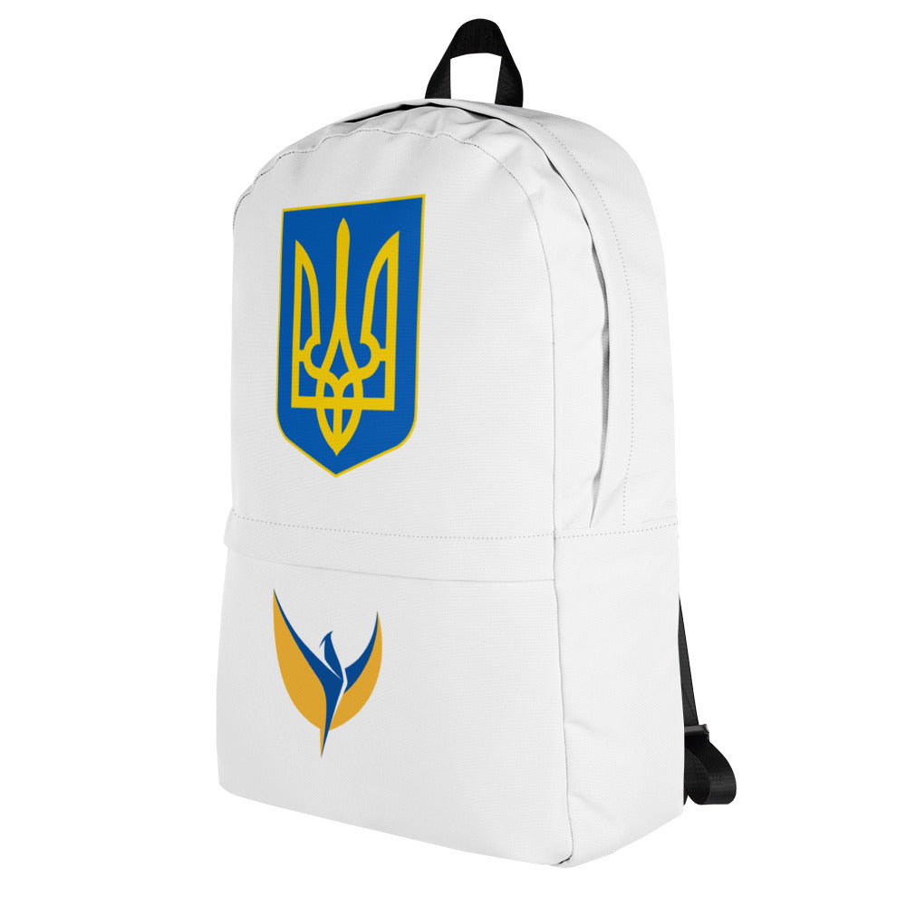 White Backpack - Trident