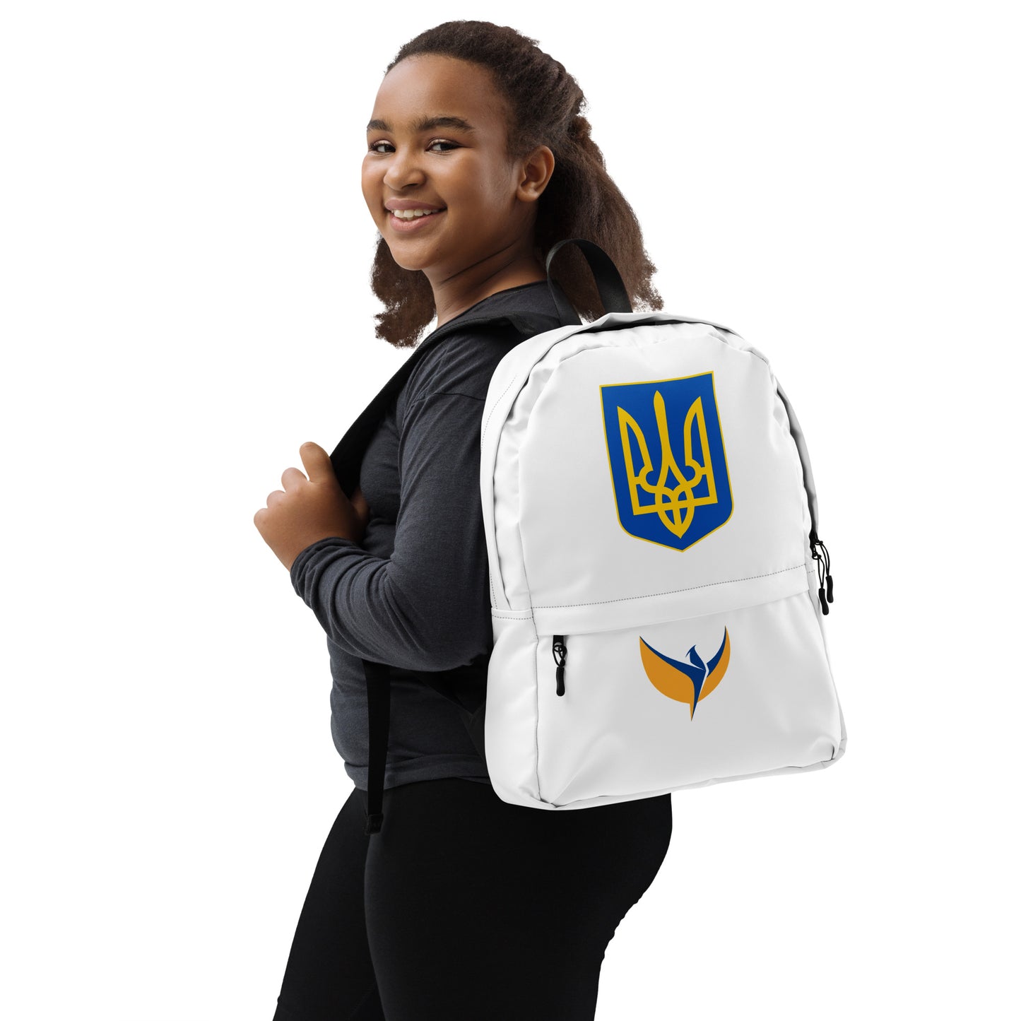 White Backpack - Trident