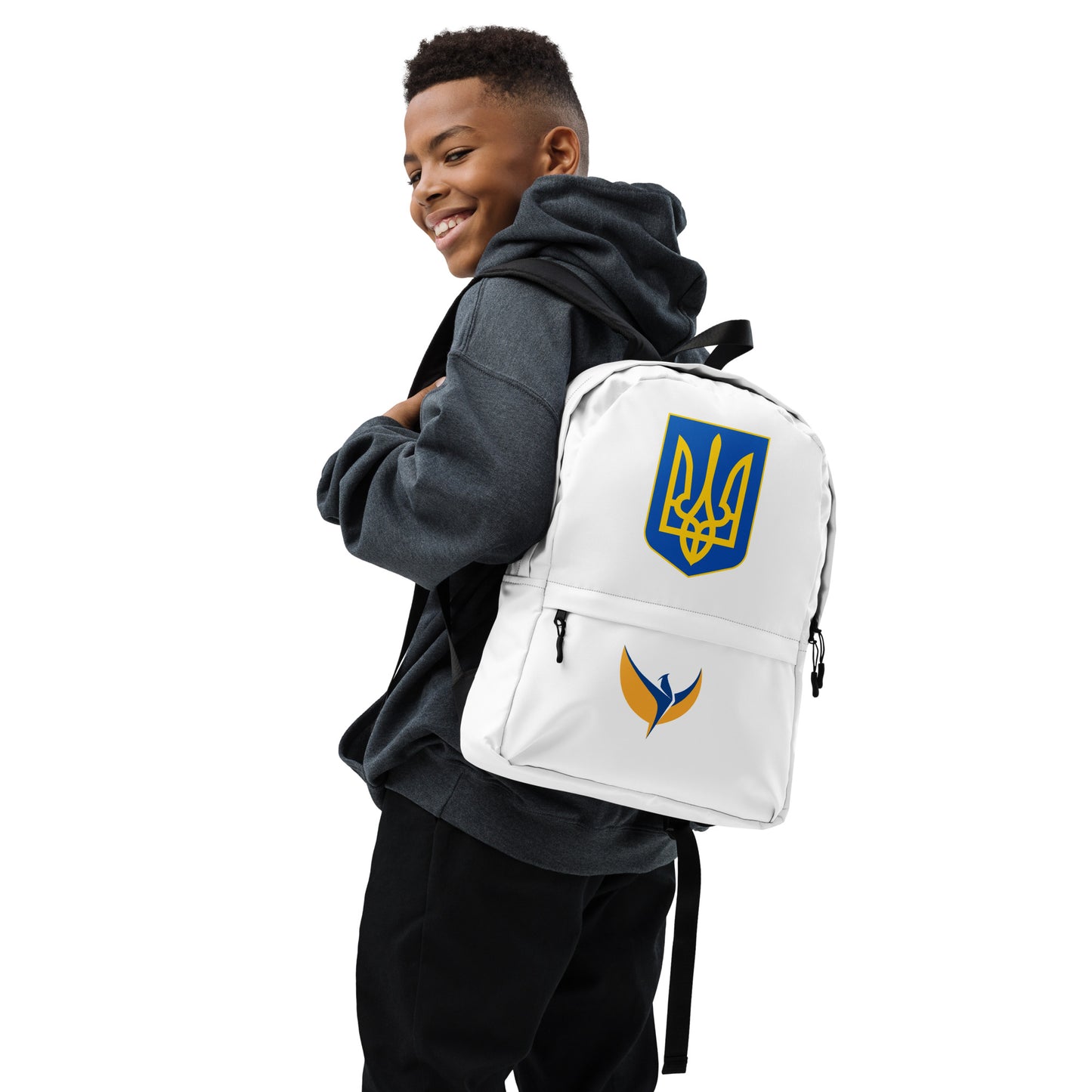 White Backpack - Trident