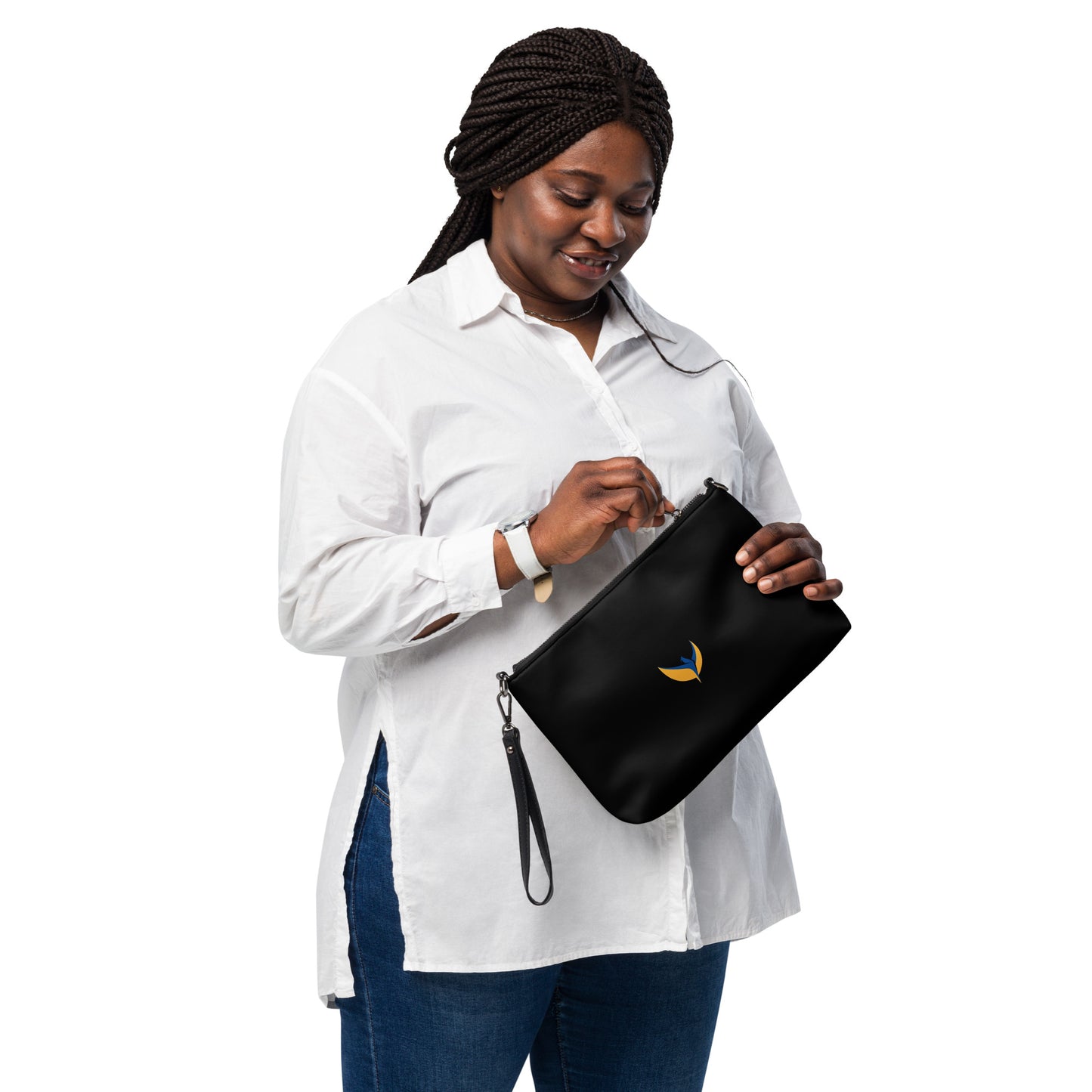 Crossbody Black Bag - Phoenix Small