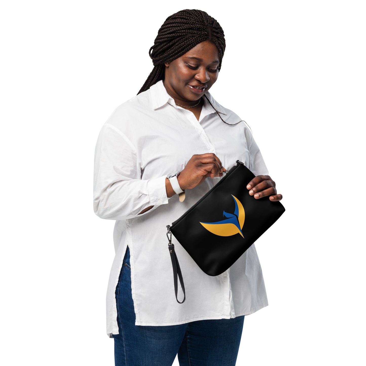 Crossbody Black Bag - Phoenix Large