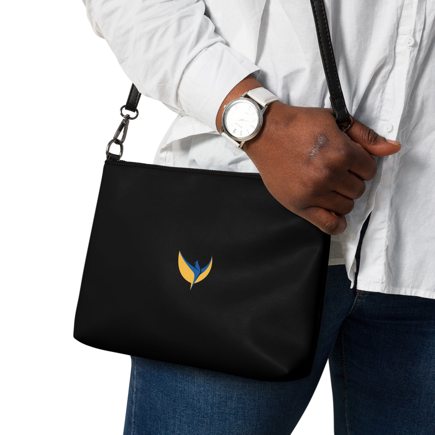 Crossbody Black Bag - Phoenix Small