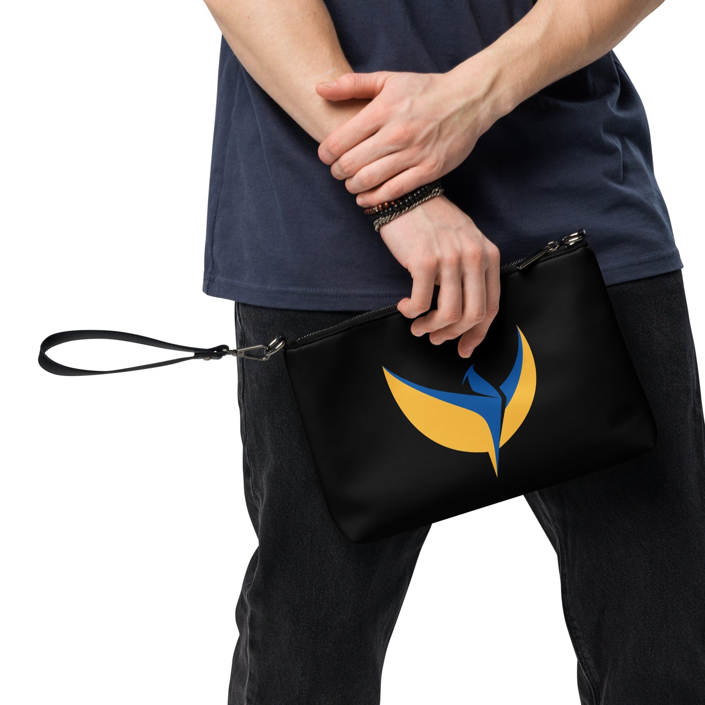Crossbody Black Bag - Phoenix Large