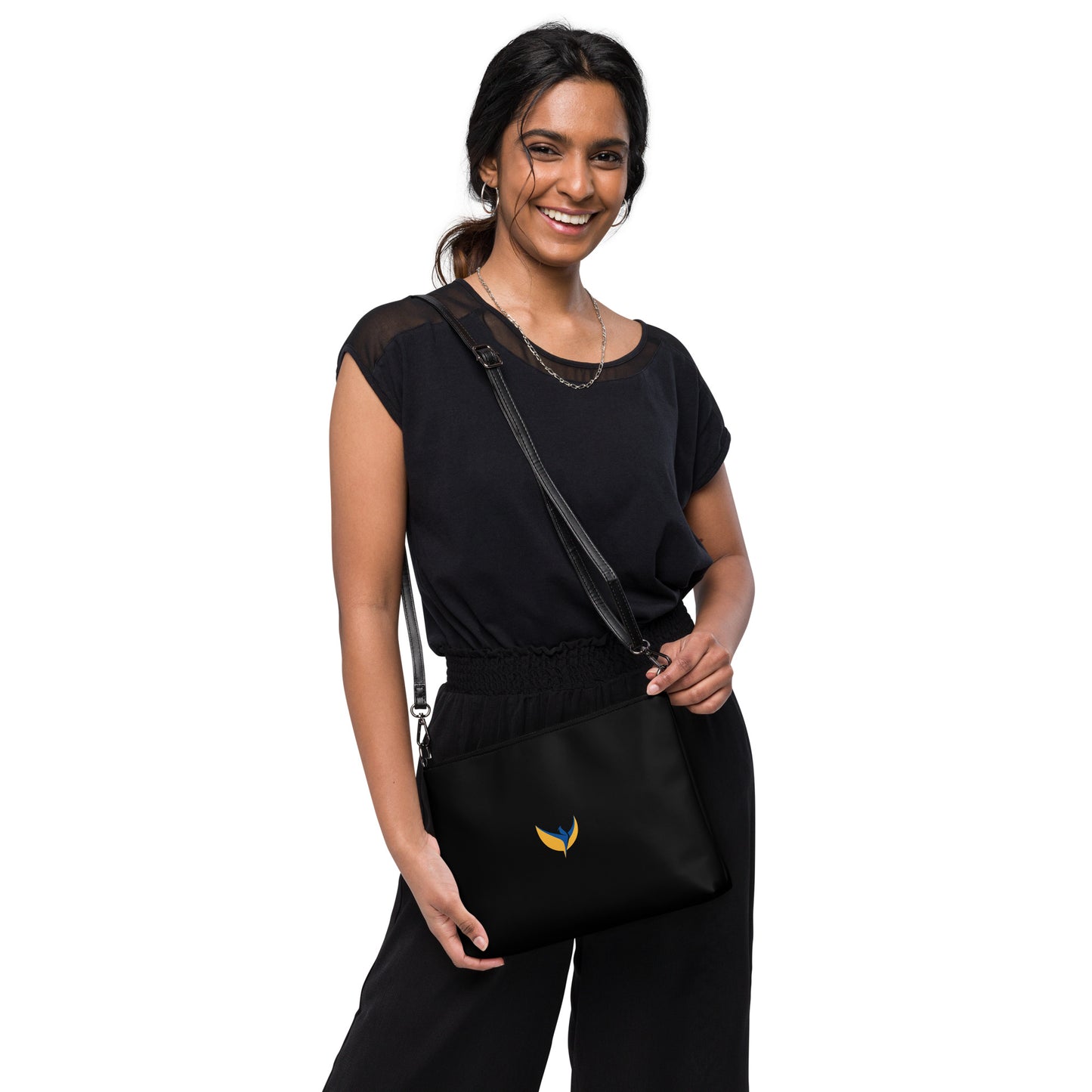 Crossbody Black Bag - Phoenix Small