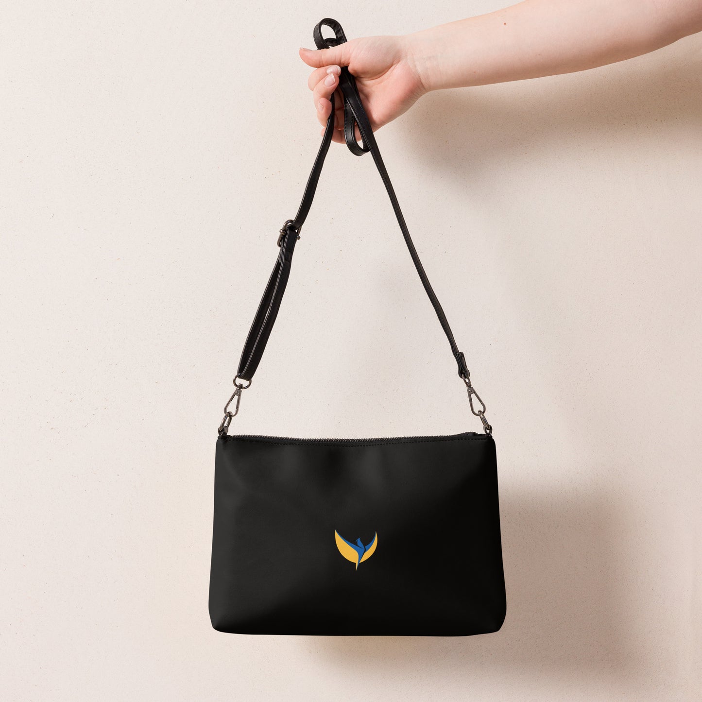 Crossbody Black Bag - Phoenix Small