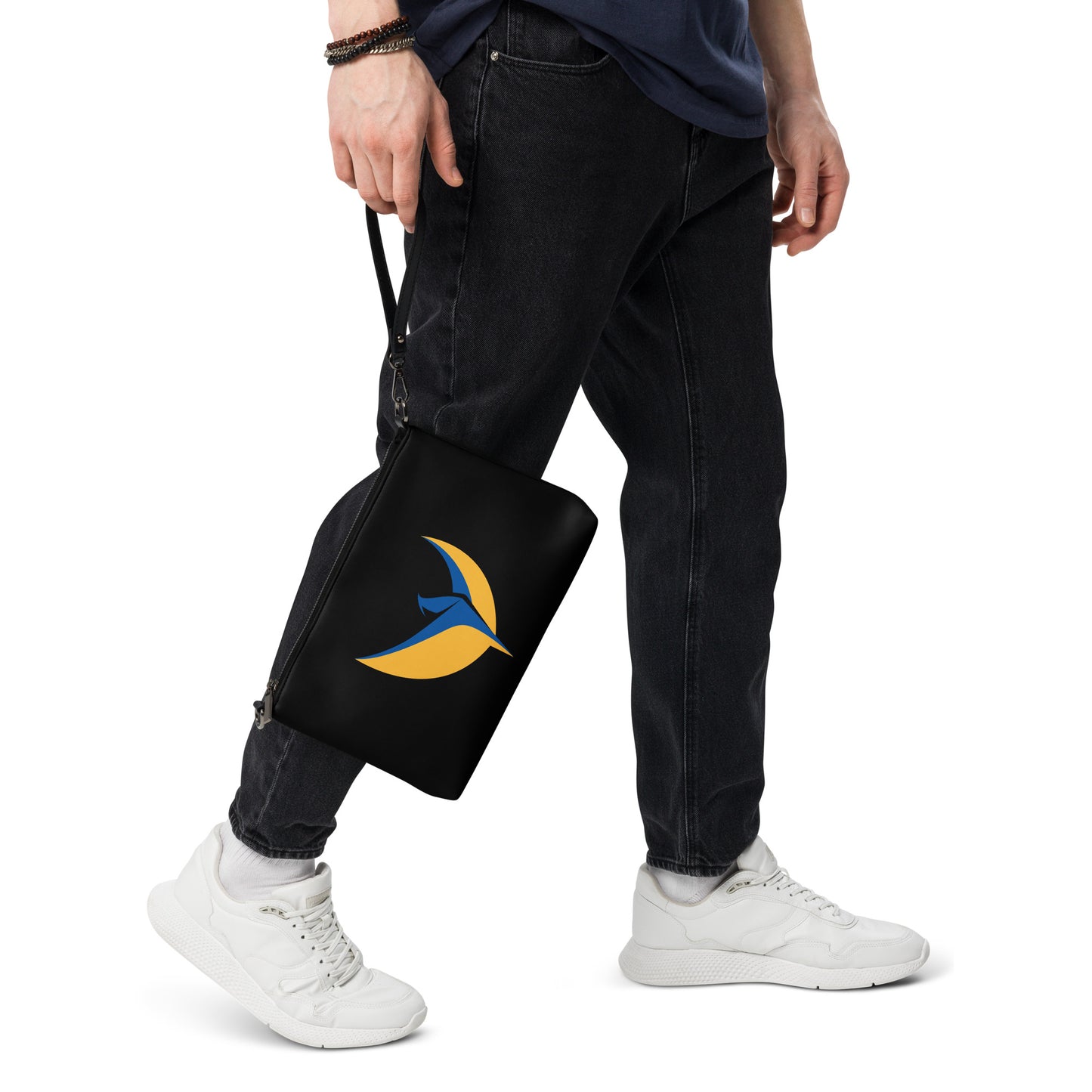 Crossbody Black Bag - Phoenix Large