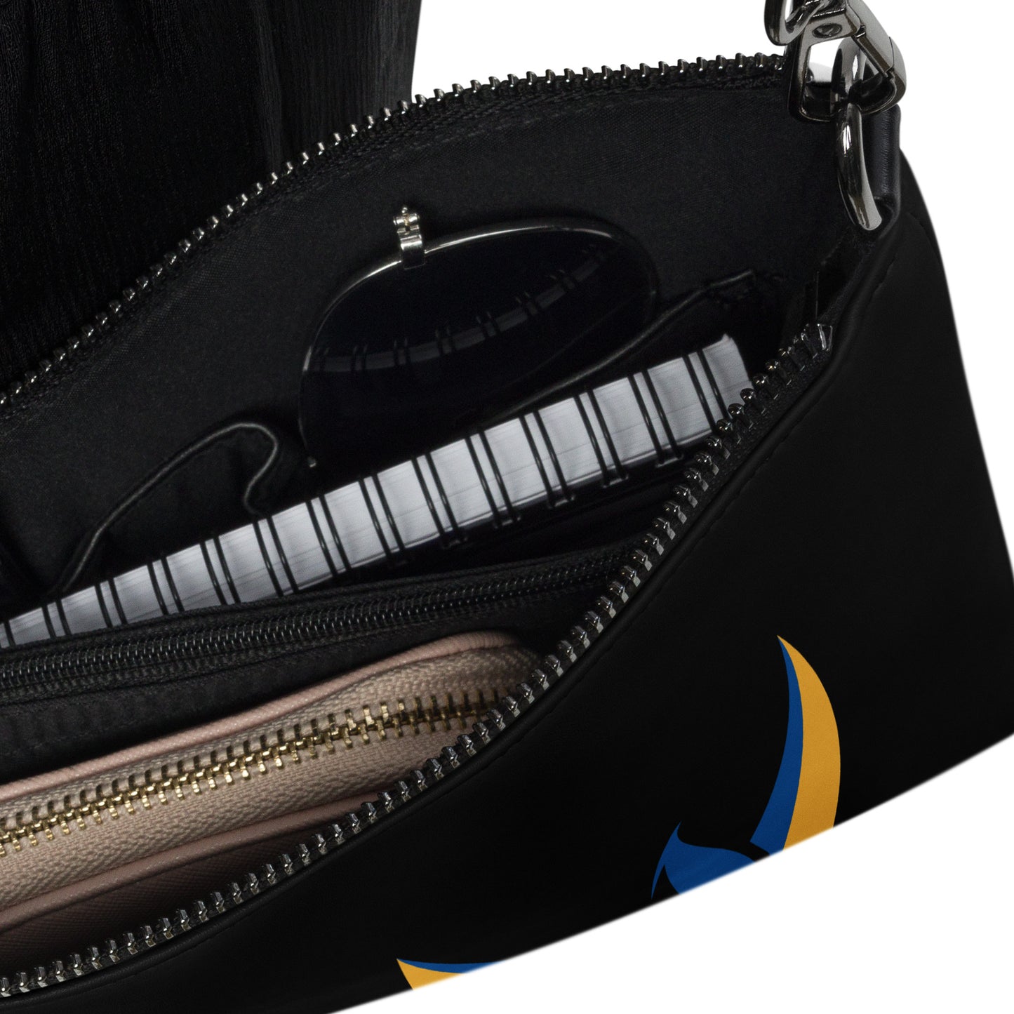 Crossbody Black Bag - Phoenix Large