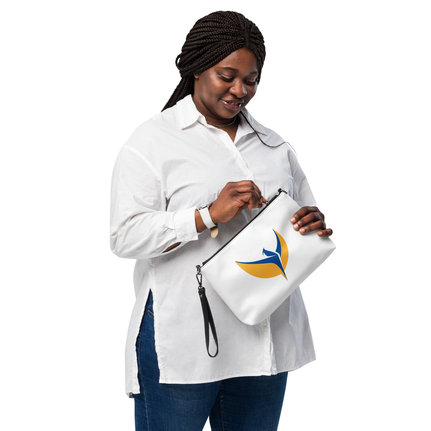 Crossbody White Bag - Phoenix Large