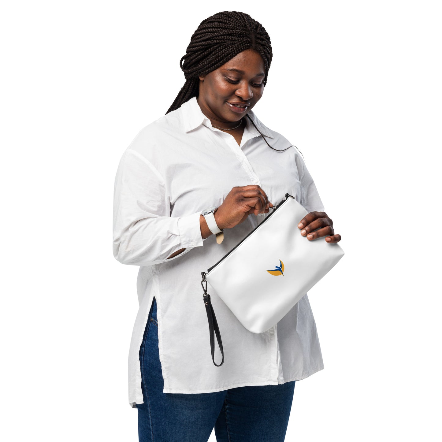 Crossbody White Bag - Phoenix Small