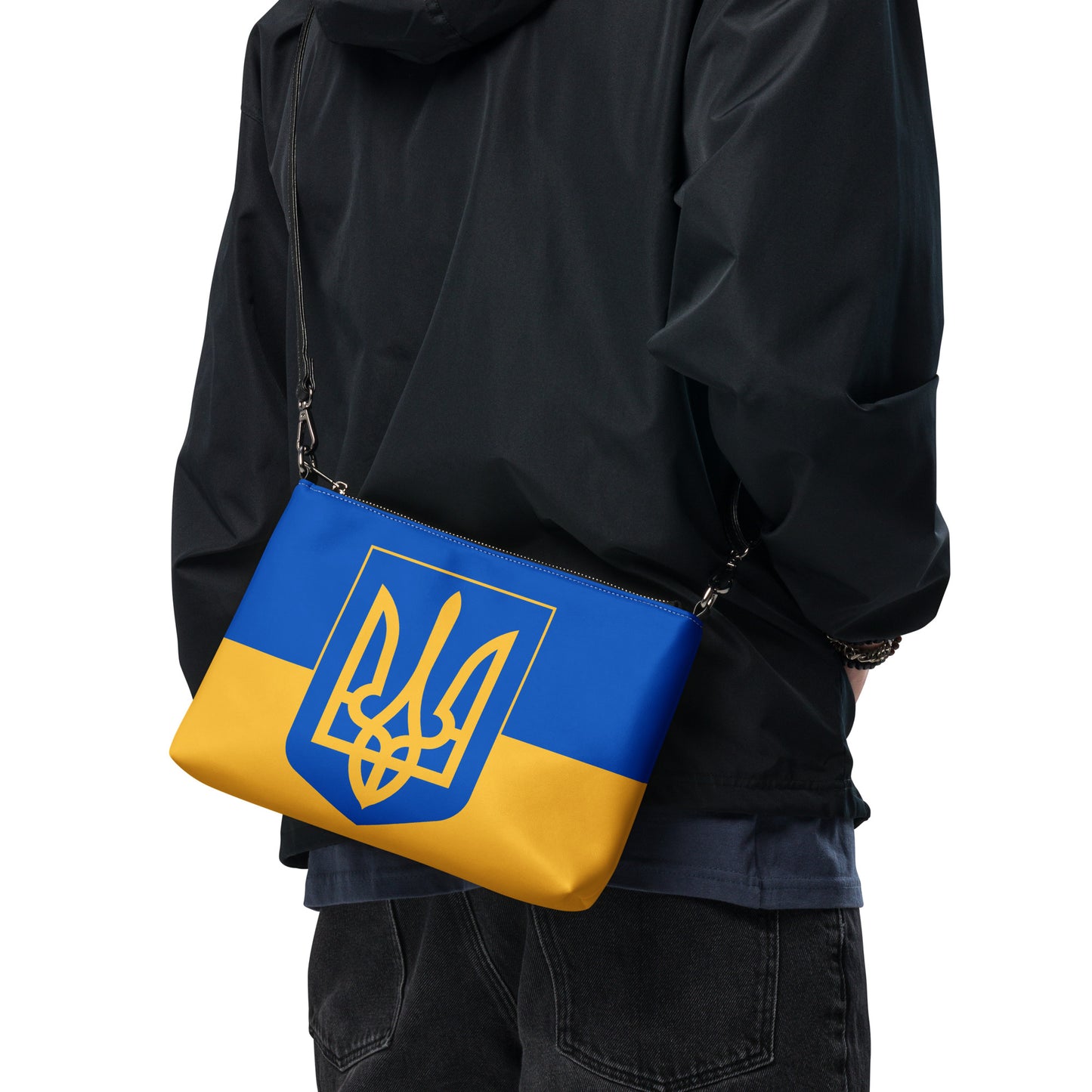 Crossbody Bag - Trident & Flag