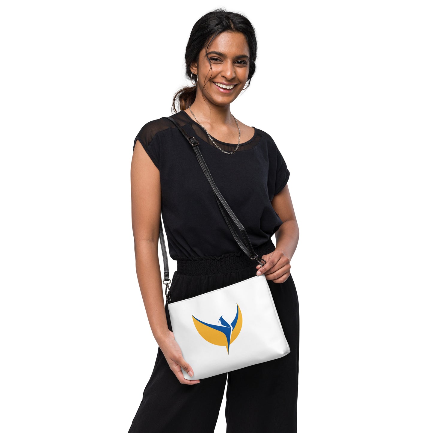 Crossbody White Bag - Phoenix Large