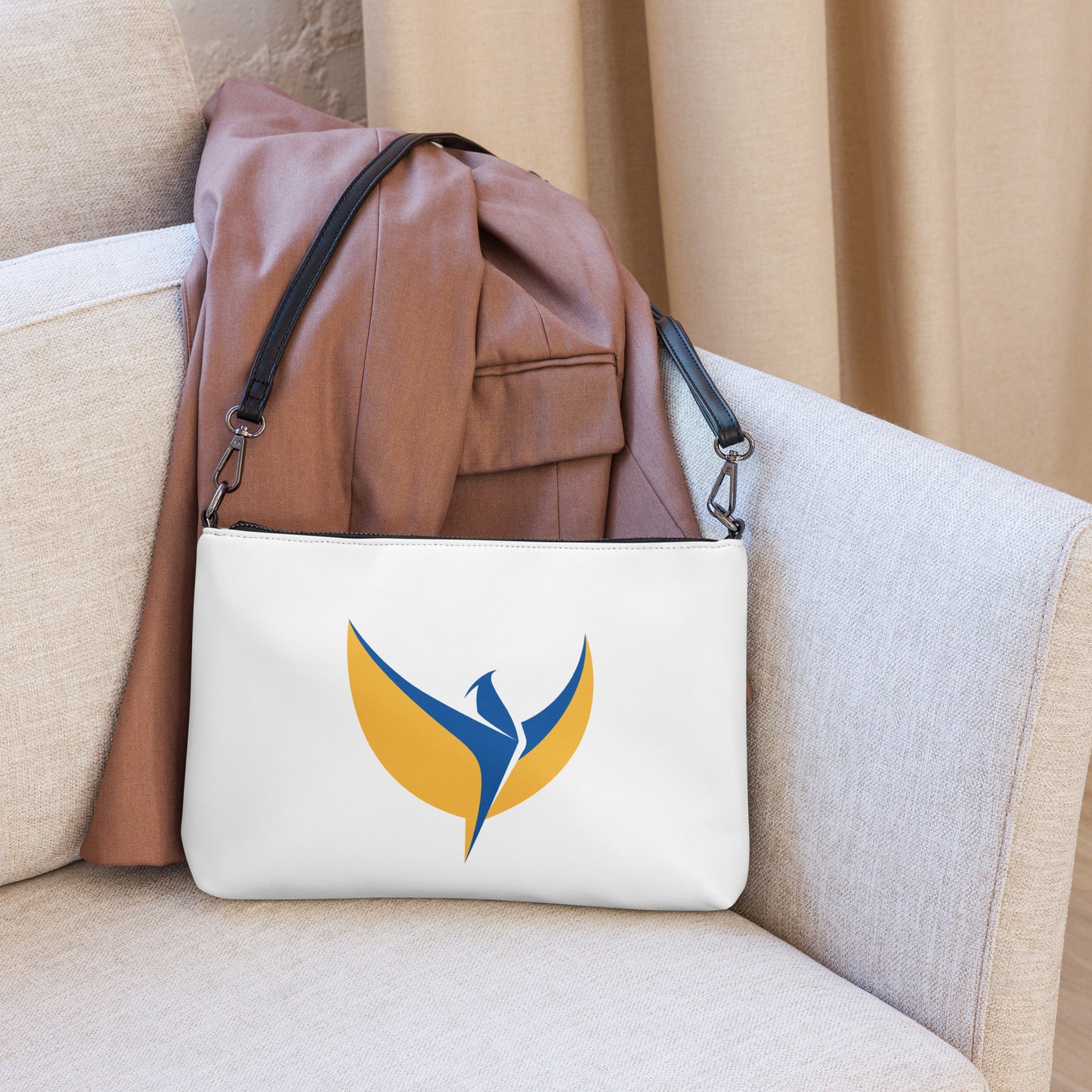 Crossbody White Bag - Phoenix Large