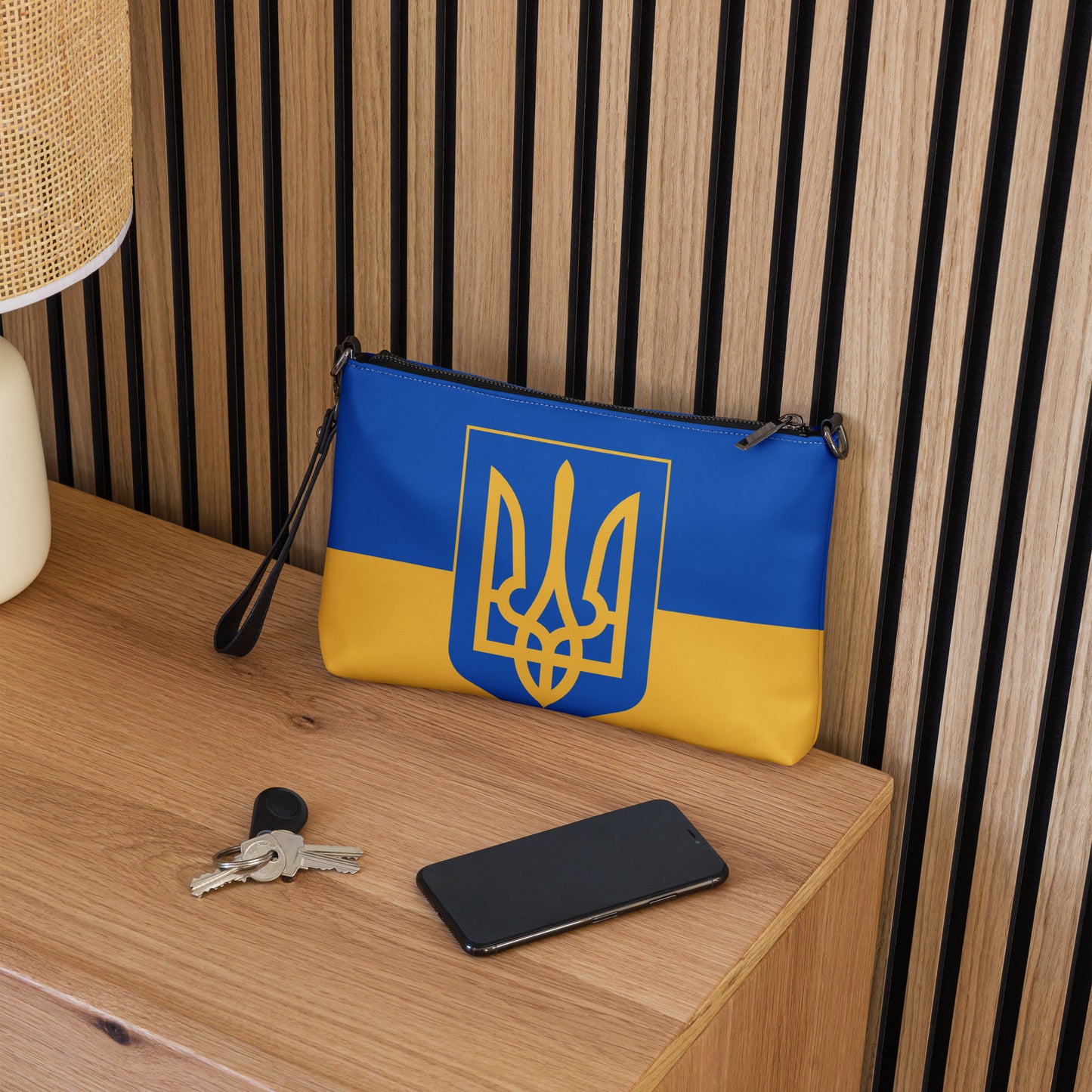 Crossbody Bag - Trident & Flag