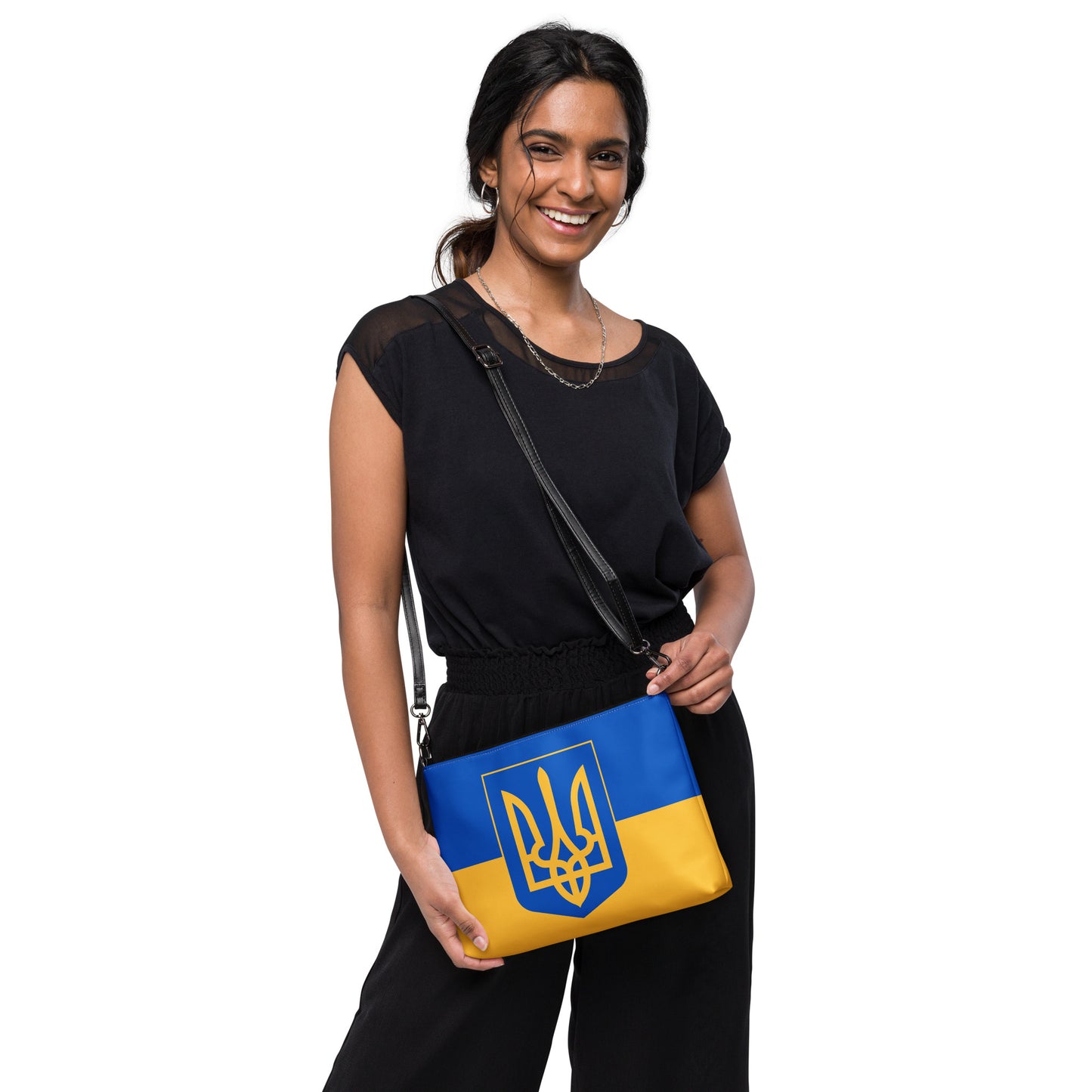 Crossbody Bag - Trident & Flag
