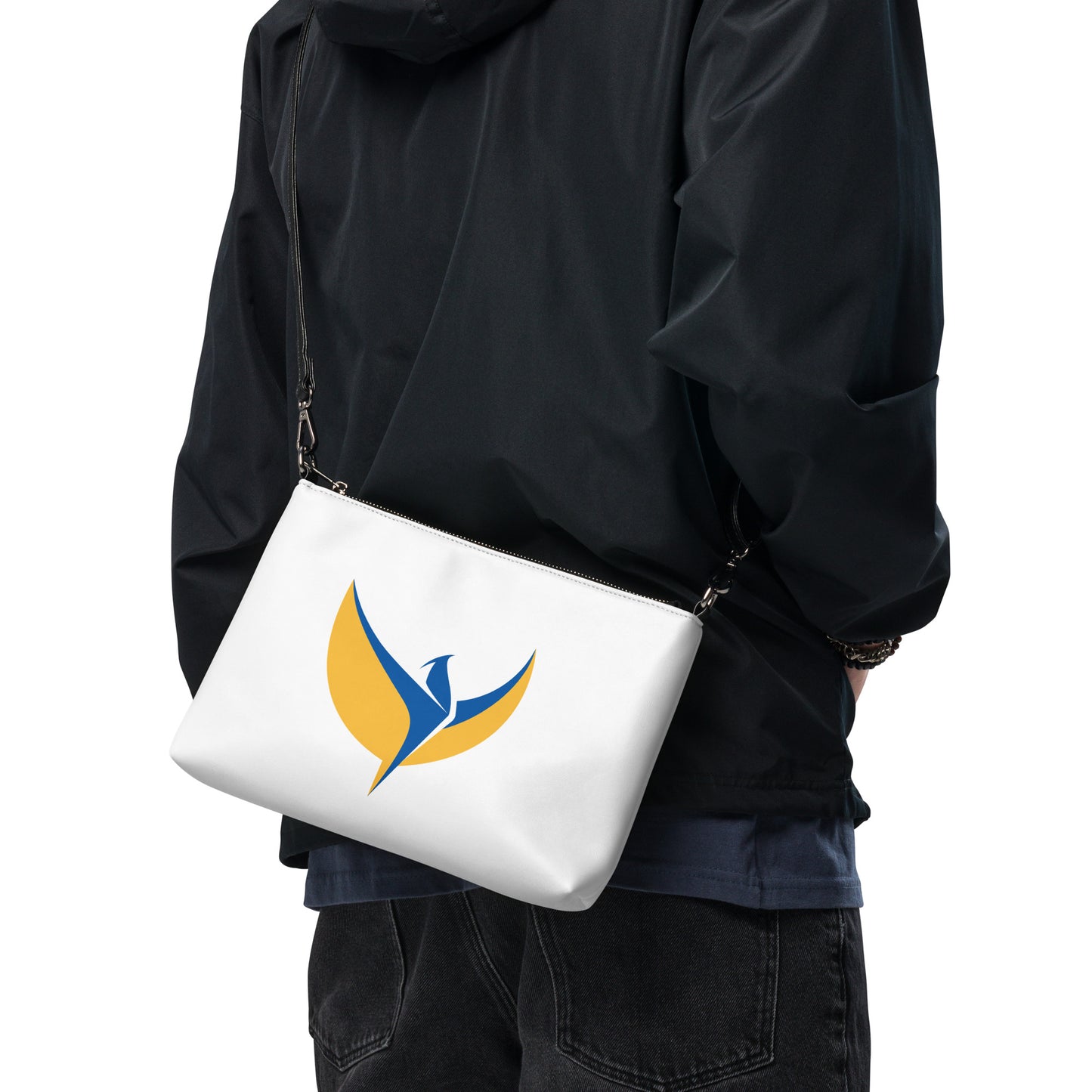 Crossbody White Bag - Phoenix Large