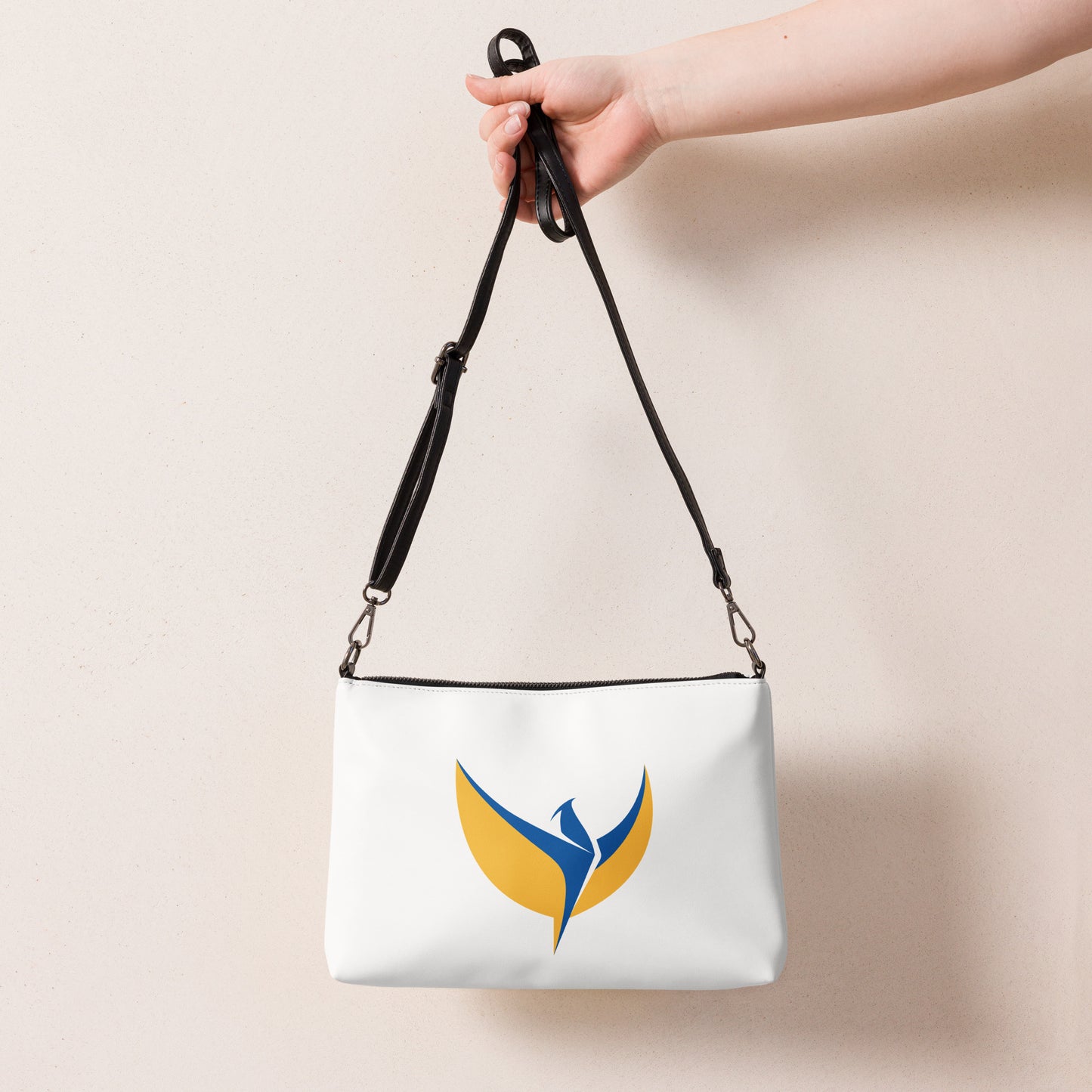 Crossbody White Bag - Phoenix Large