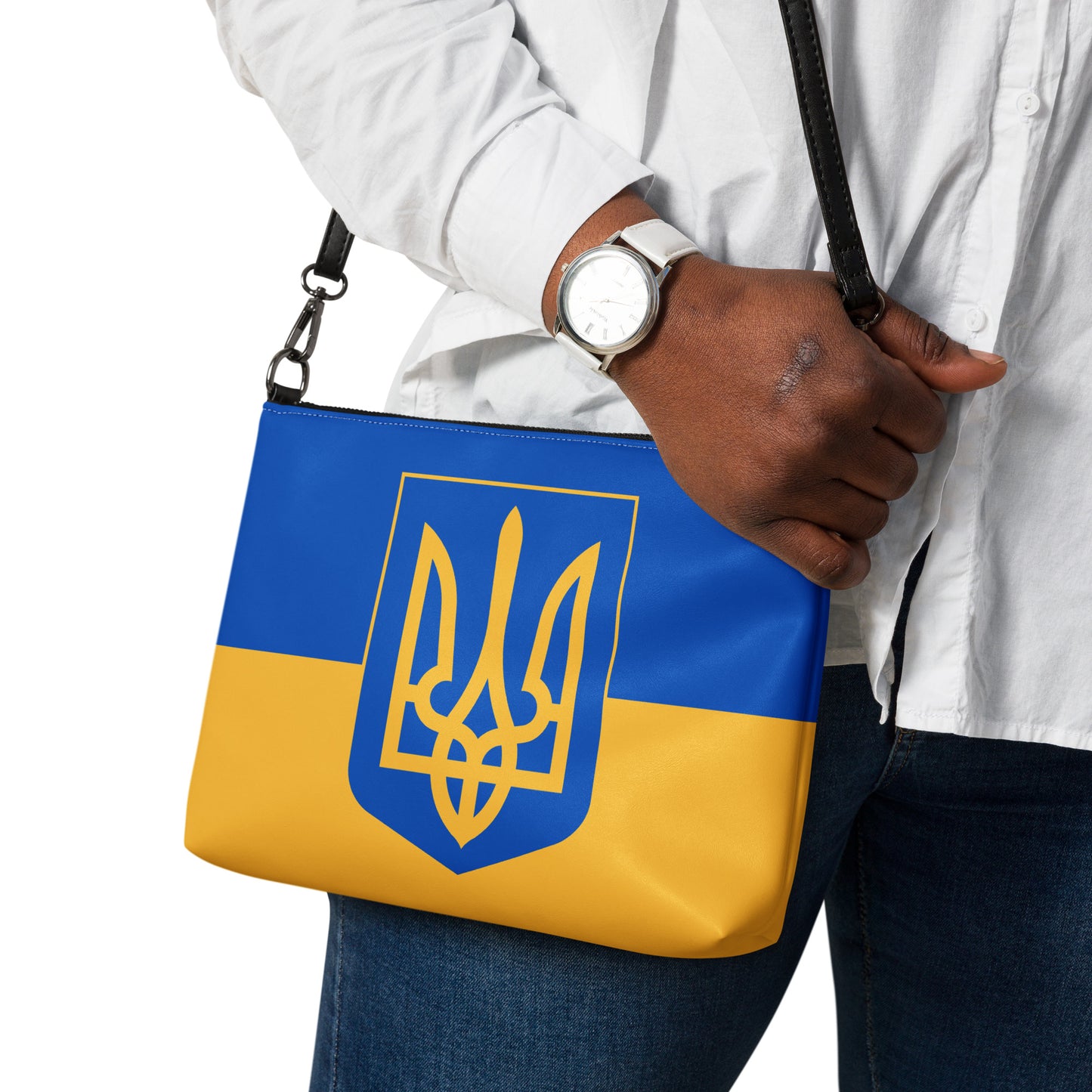 Crossbody Bag - Trident & Flag