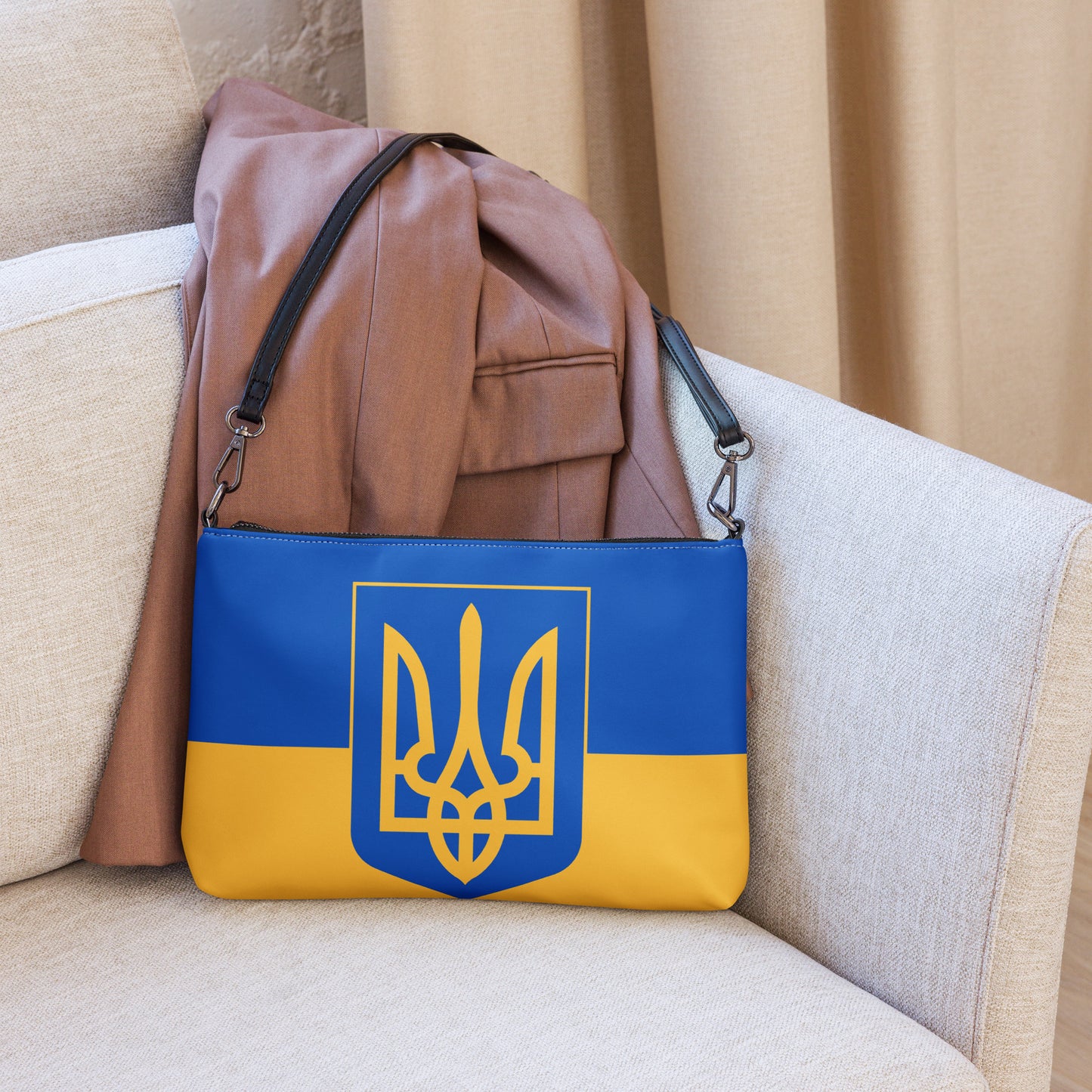 Crossbody Bag - Trident & Flag