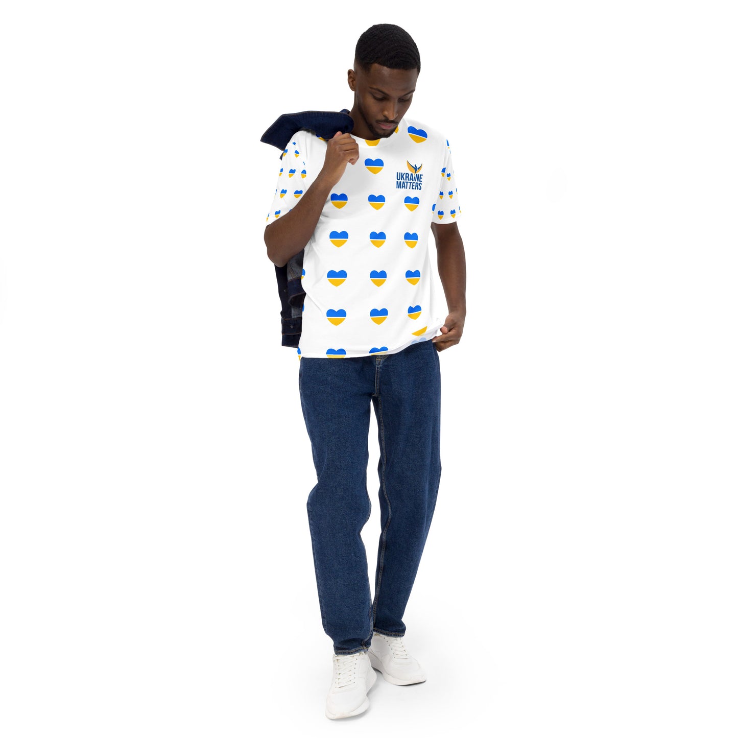 Men's T-Shirt - Hearth of Ukraine