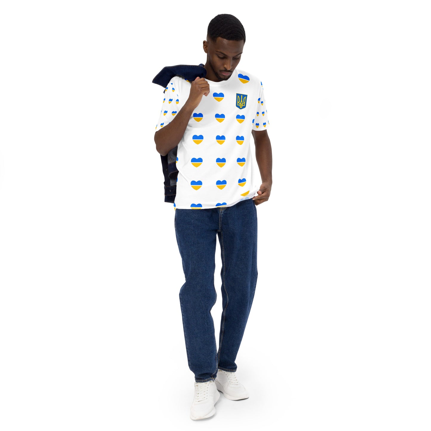 Men's T-Shirt - Hearth of Ukraine