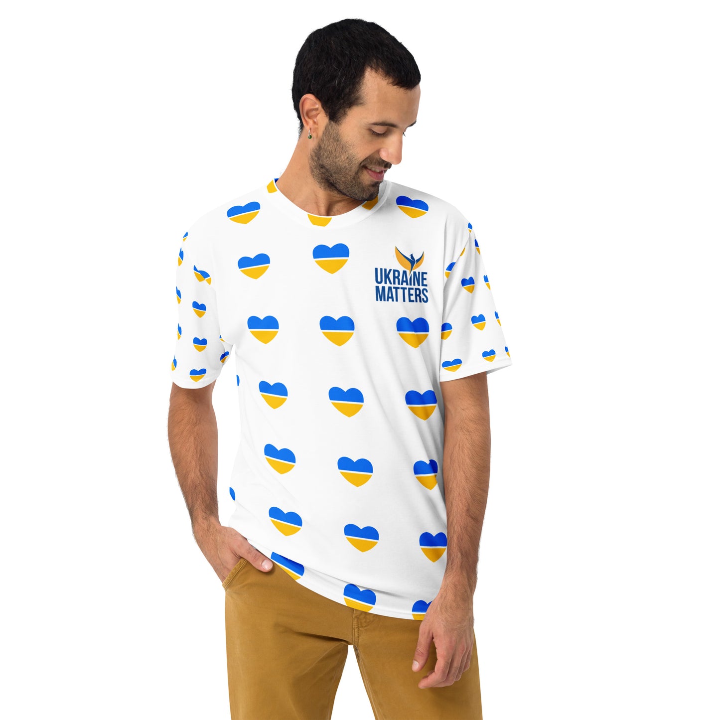 Men's T-Shirt - Hearth of Ukraine