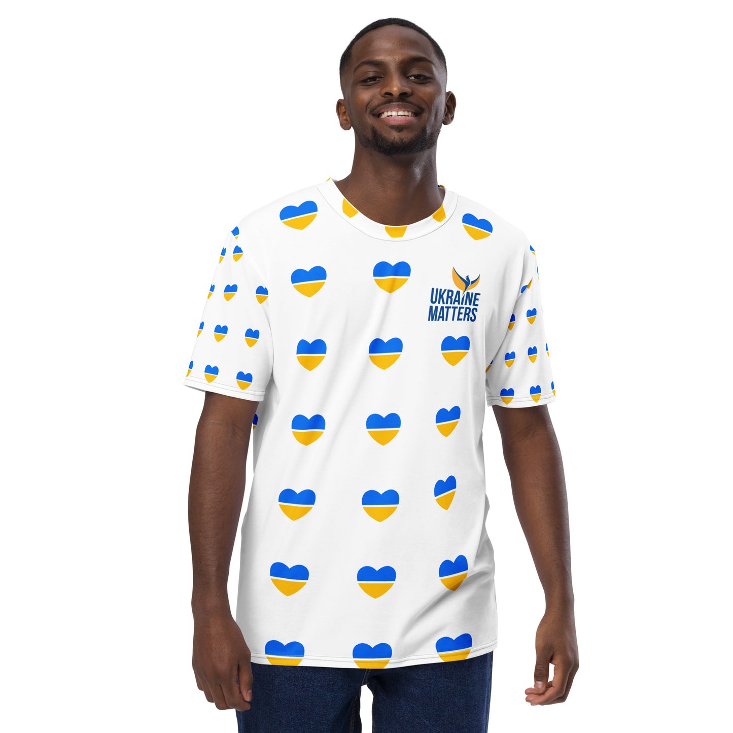 Men's T-Shirt - Hearth of Ukraine