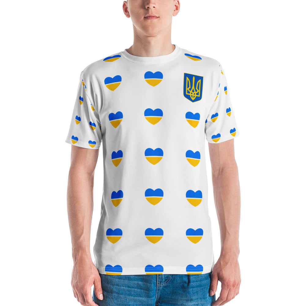 Men's T-Shirt - Hearth of Ukraine