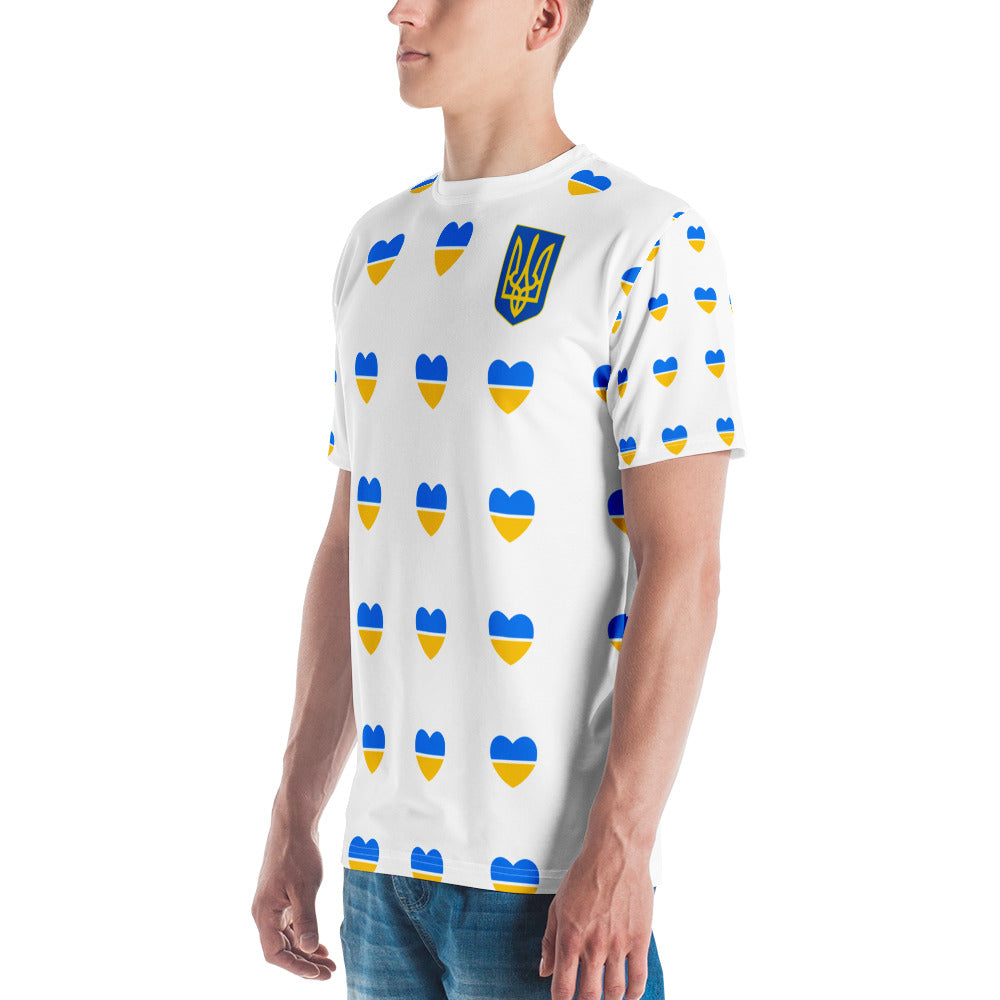 Men's T-Shirt - Hearth of Ukraine