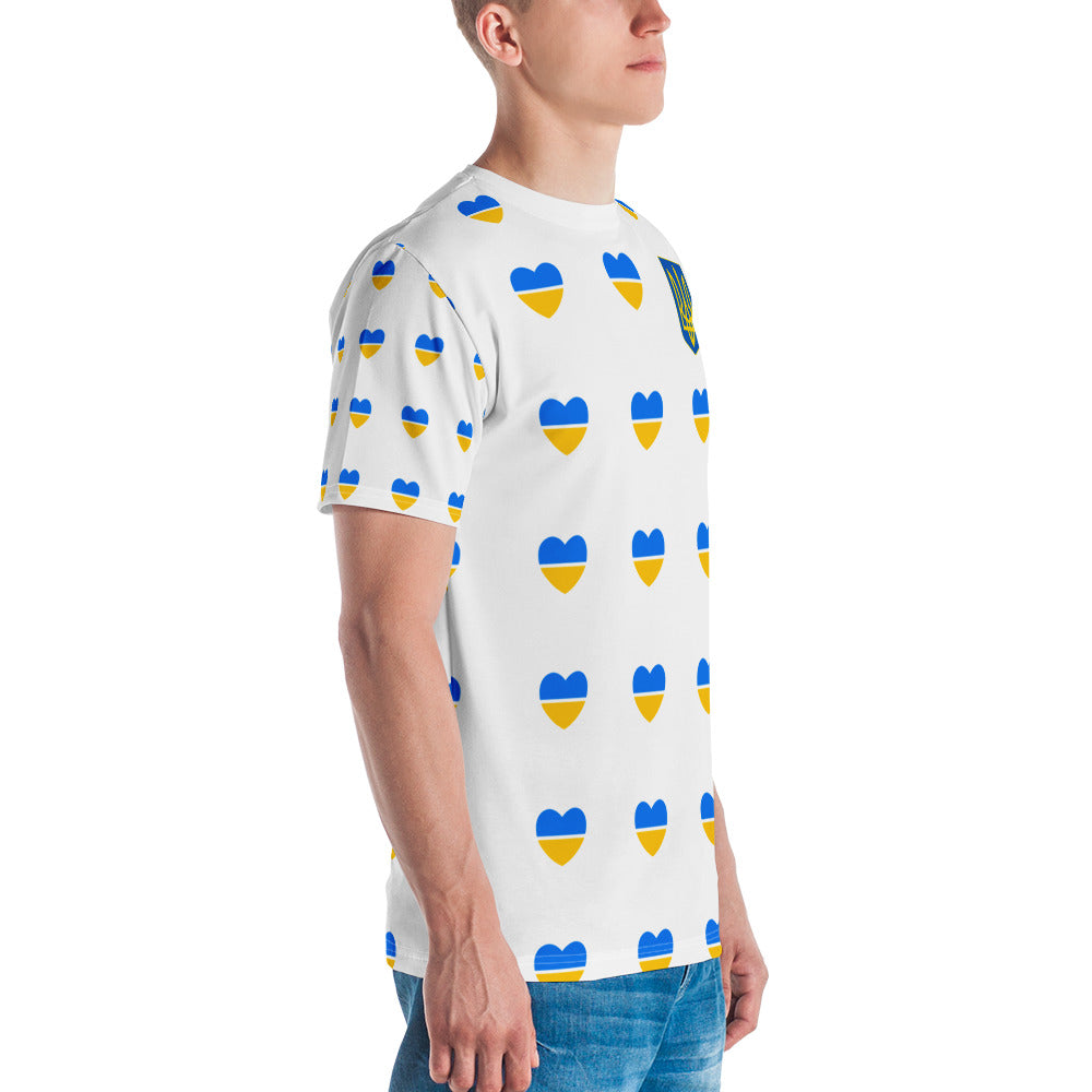 Men's T-Shirt - Hearth of Ukraine