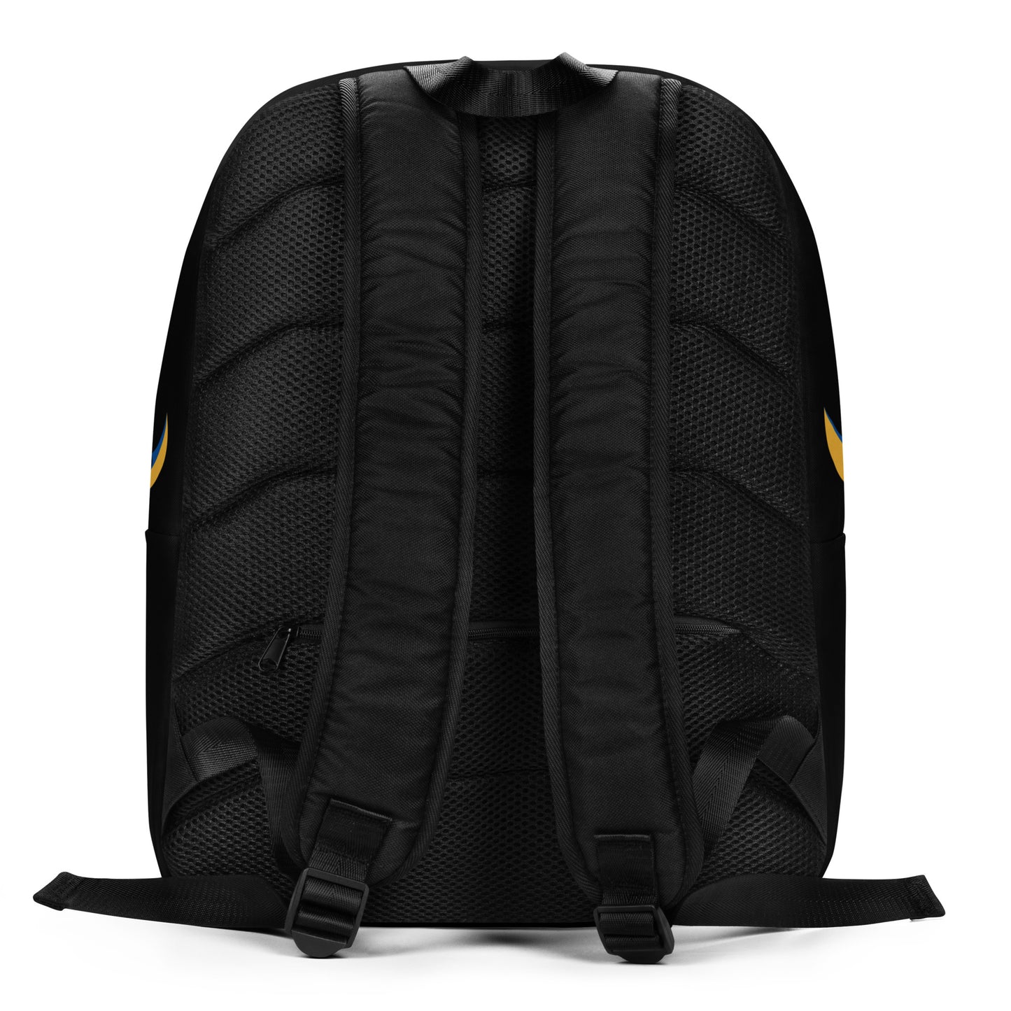 Streamlined Black Backpack - Trident