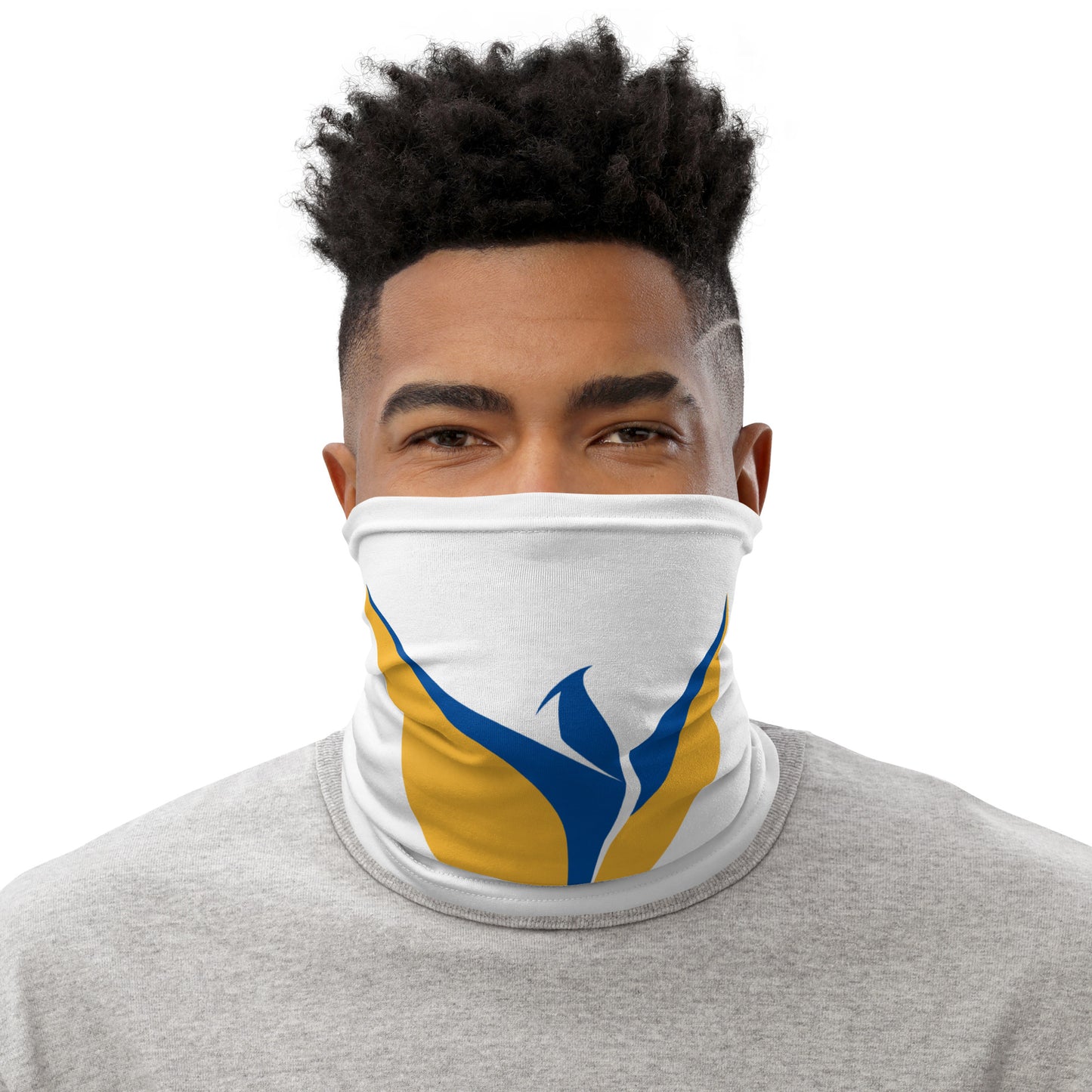 White Neck Gaiter - Phoenix