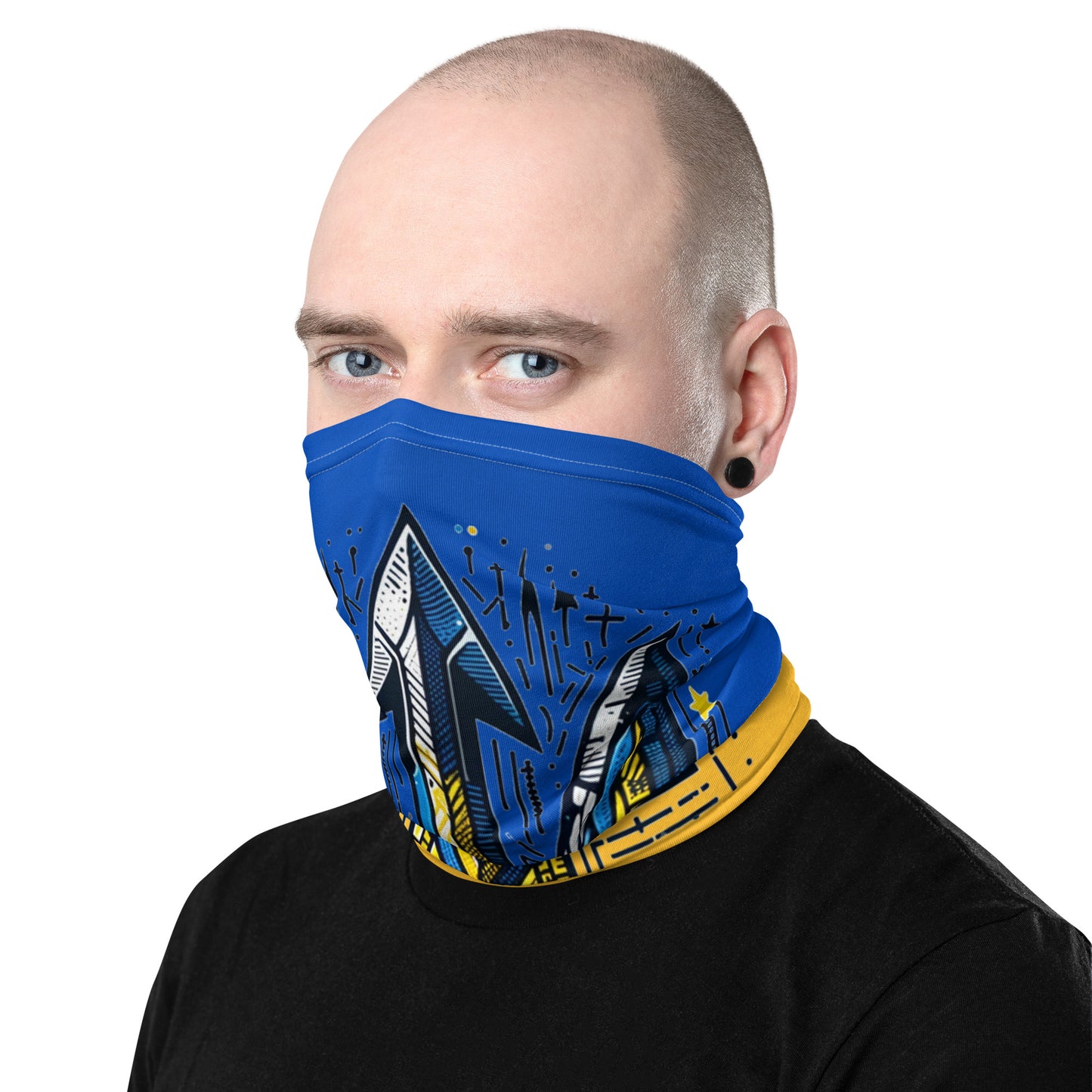 Neck Gaiter - Alternative Trident & Flag