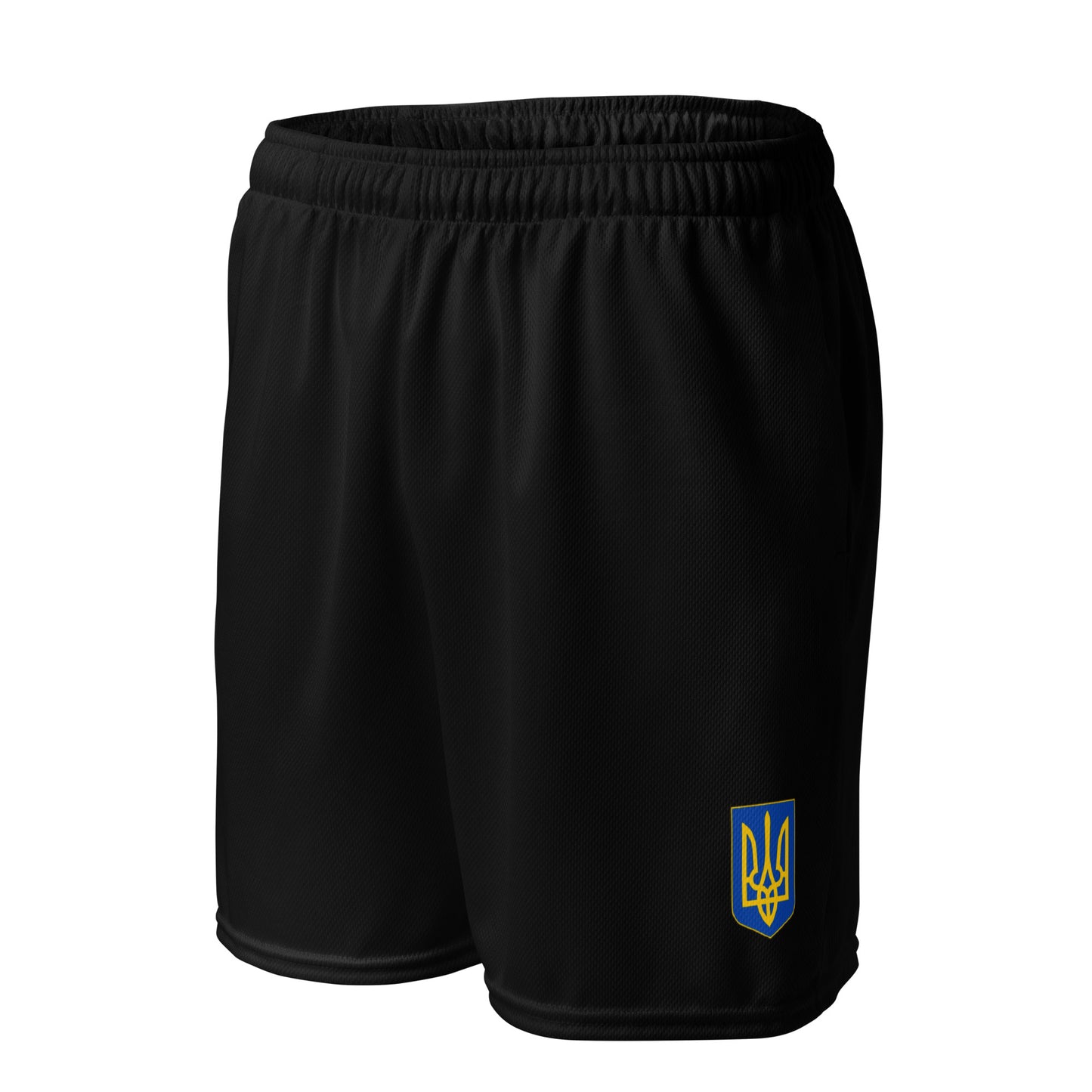 Unisex Black Mesh Shorts - Trident