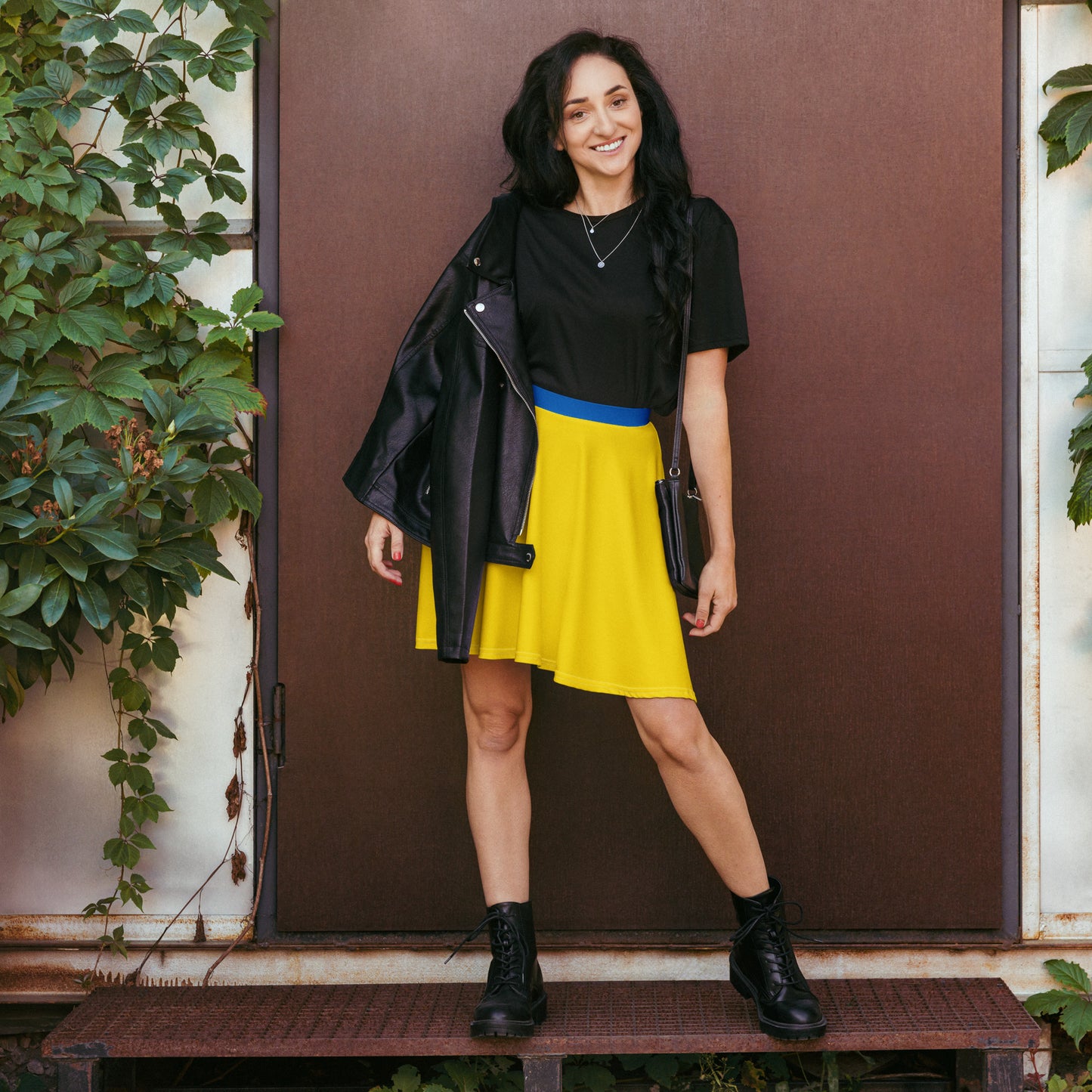 Skater Skirt - Ukrainian Colors