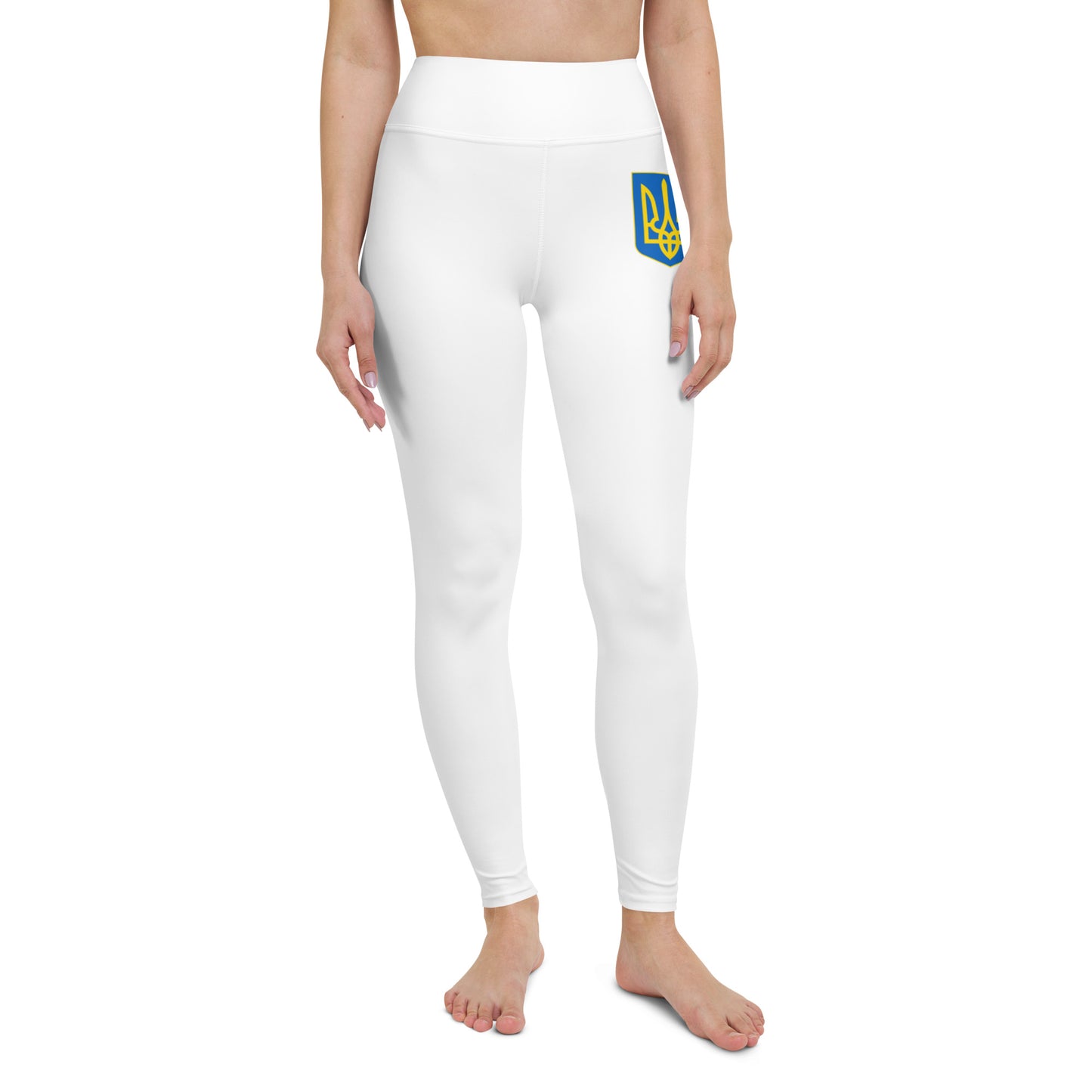 White Yoga Leggings - Phoenix