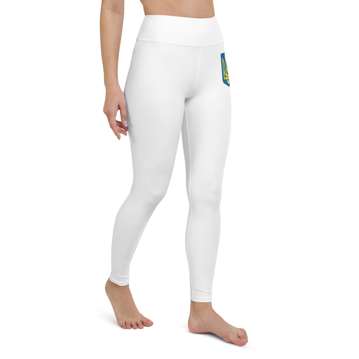 White Yoga Leggings - Phoenix