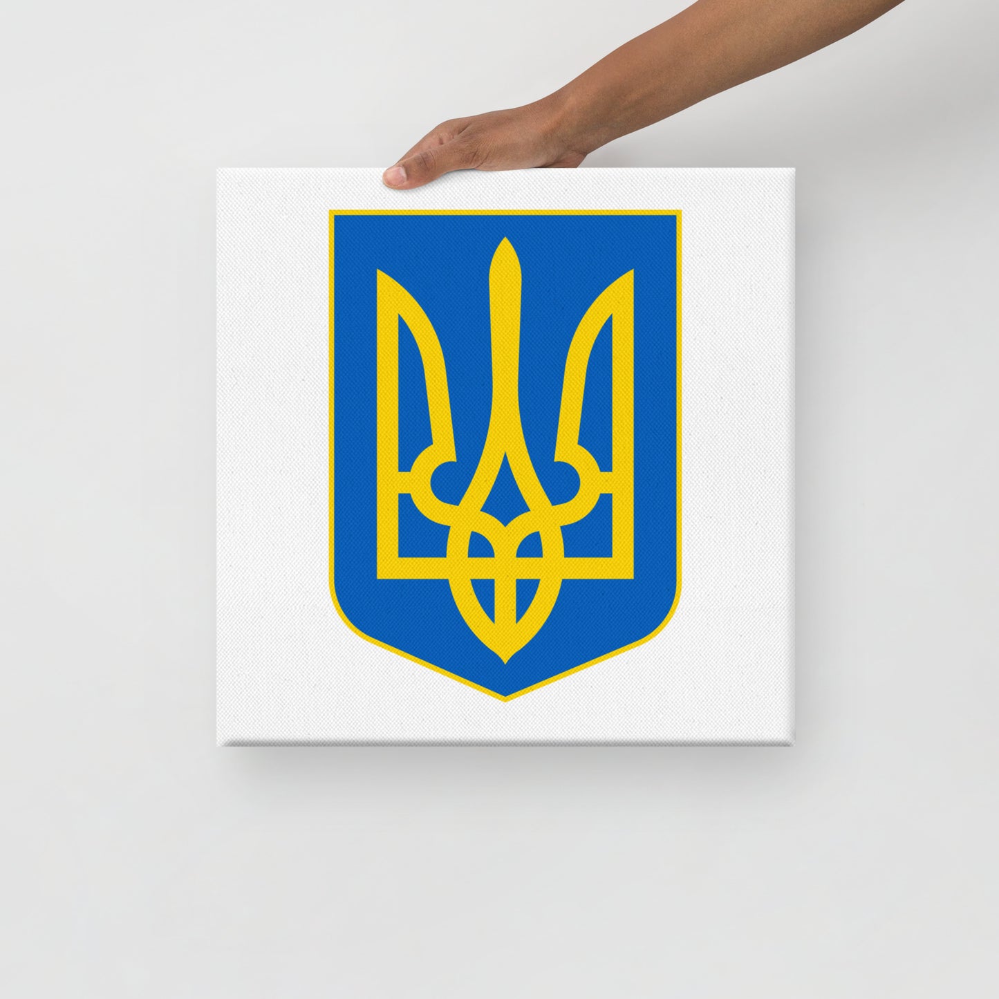 Canvas Painting - Trident White Background