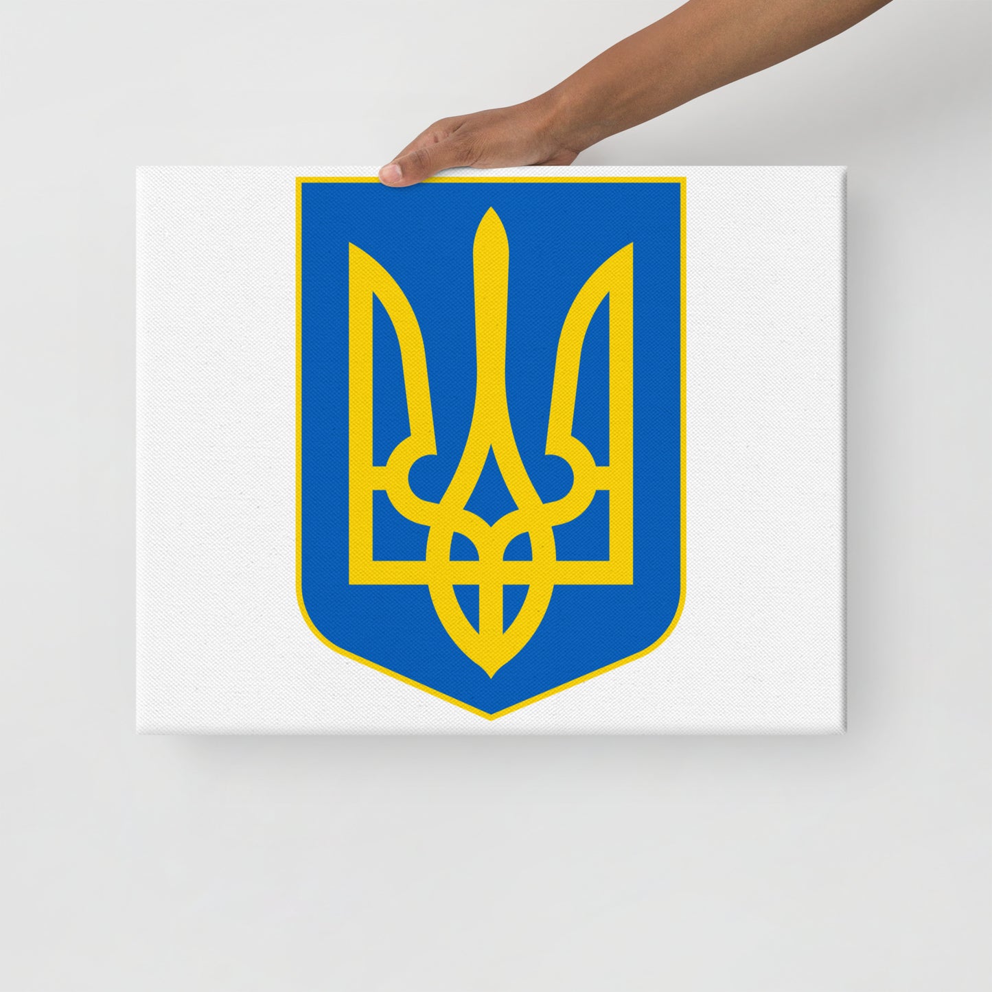 Canvas Painting - Trident White Background