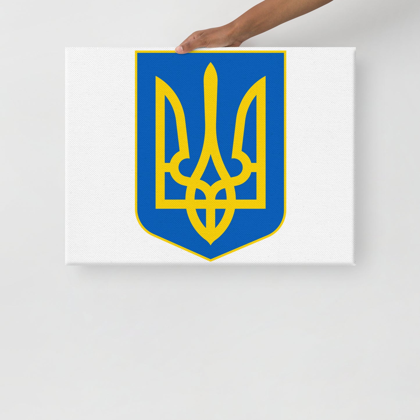 Canvas Painting - Trident White Background
