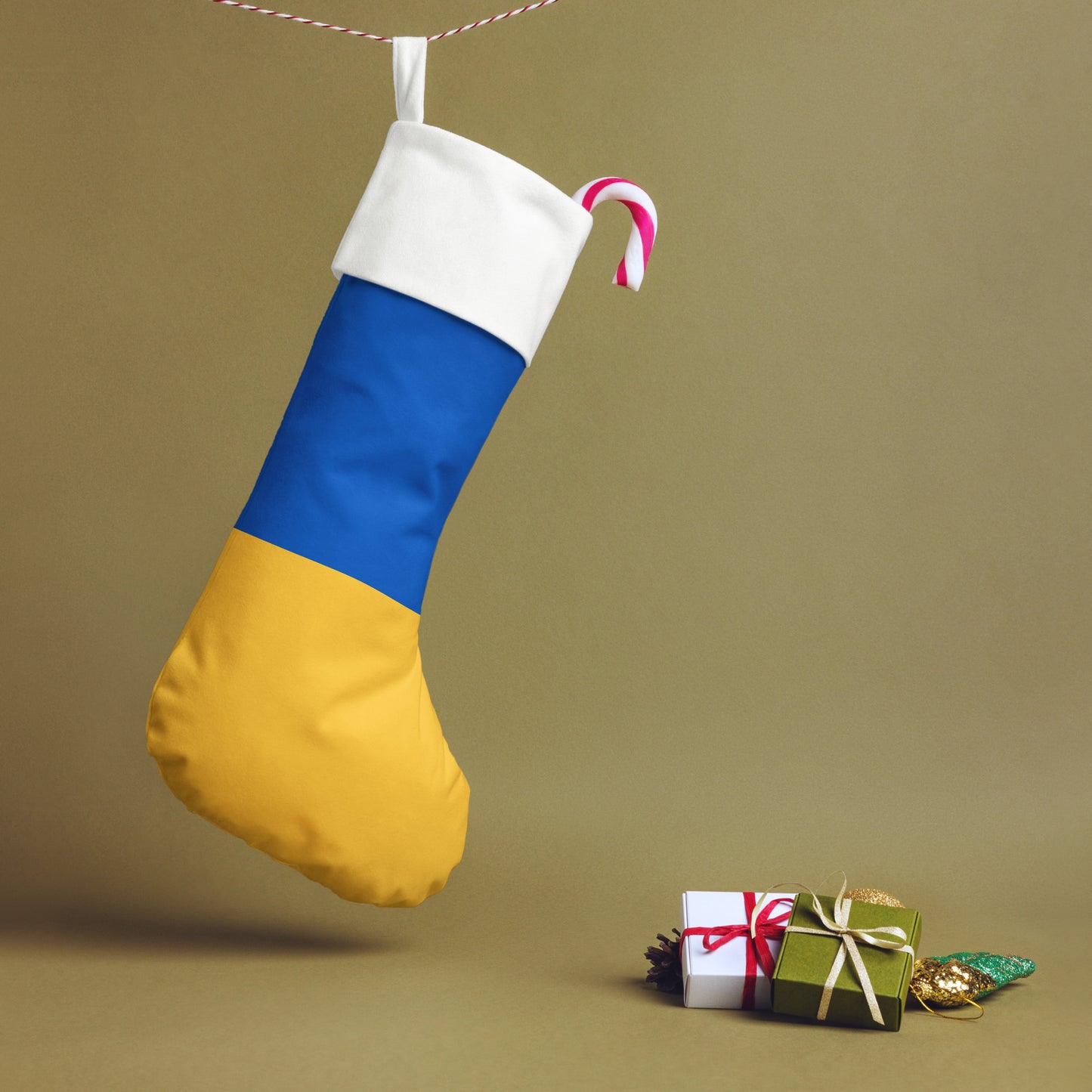 Christmas Stocking - Ukrainian Flag