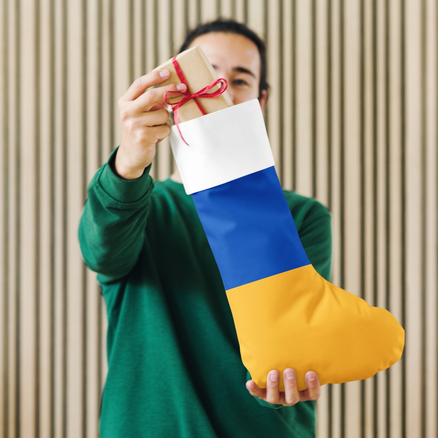 Christmas Stocking - Ukrainian Flag
