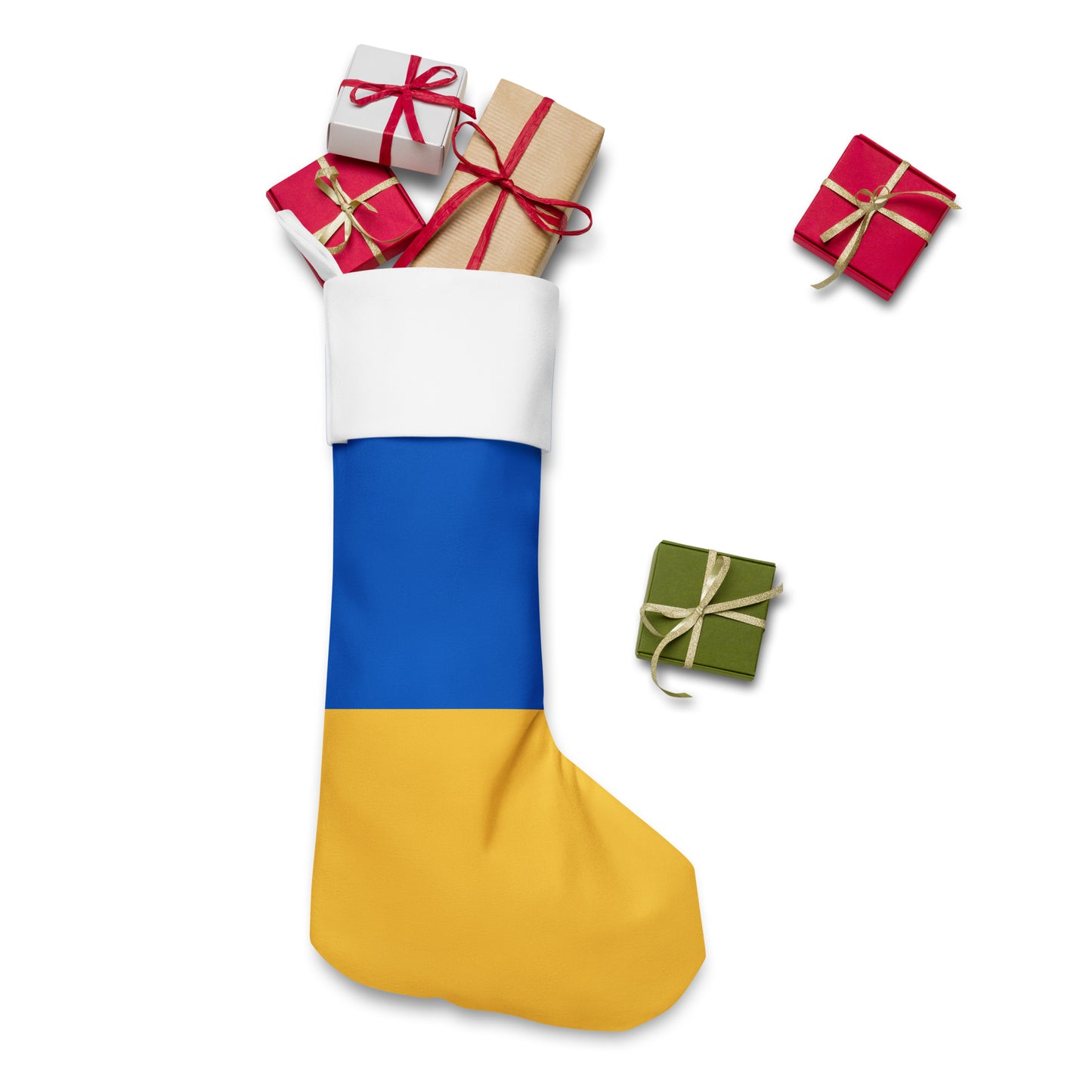 Christmas Stocking - Ukrainian Flag