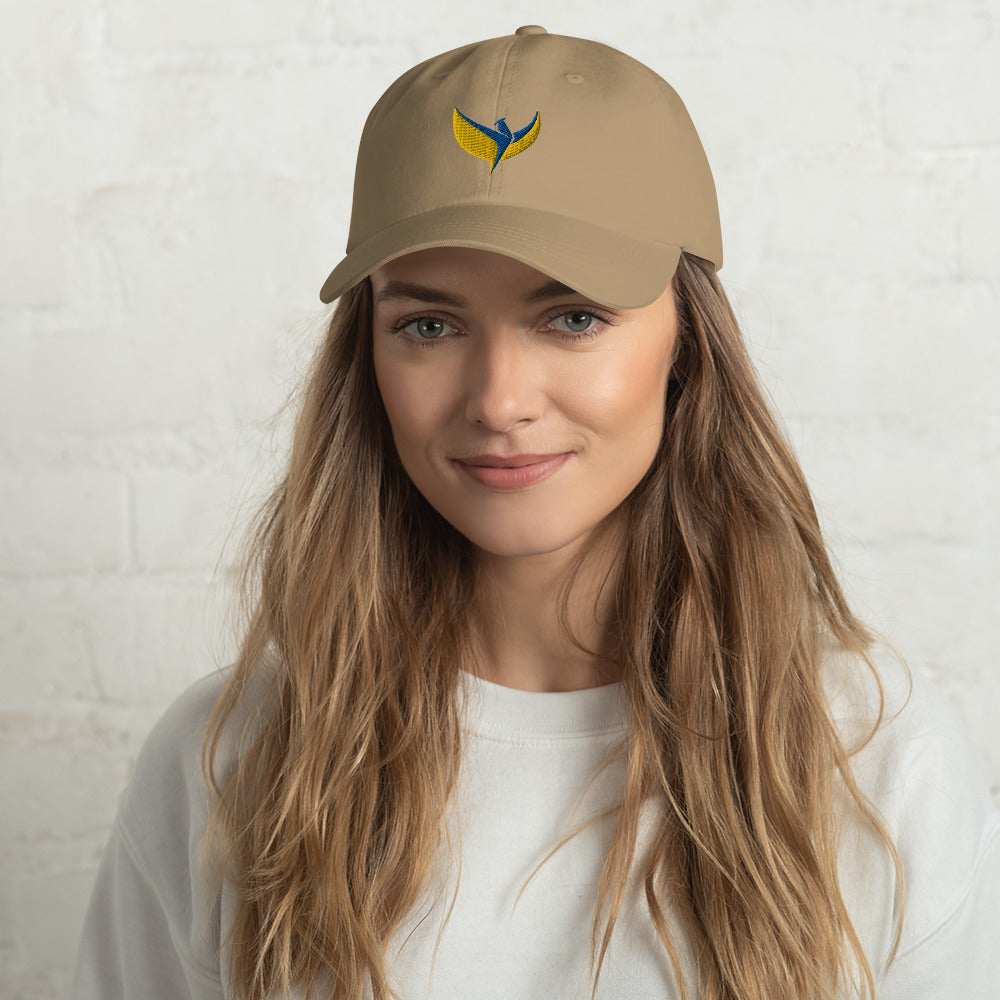 Dad Hat / Cap - Embroidered Phoenix