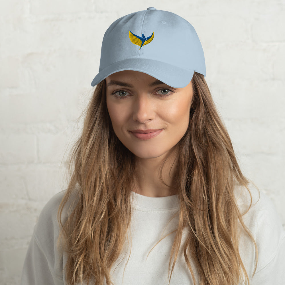 Dad Hat / Cap - Embroidered Phoenix