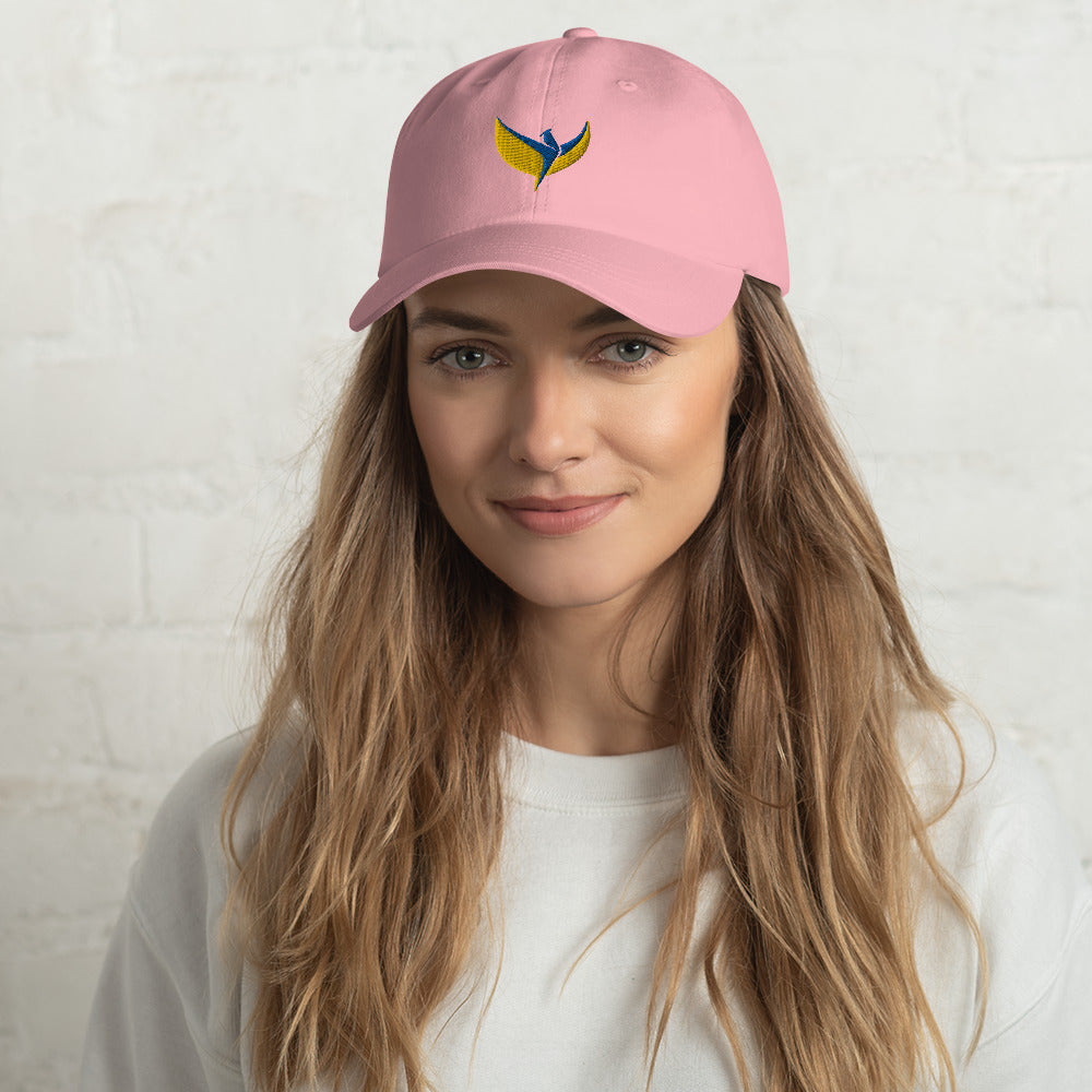 Dad Hat / Cap - Embroidered Phoenix